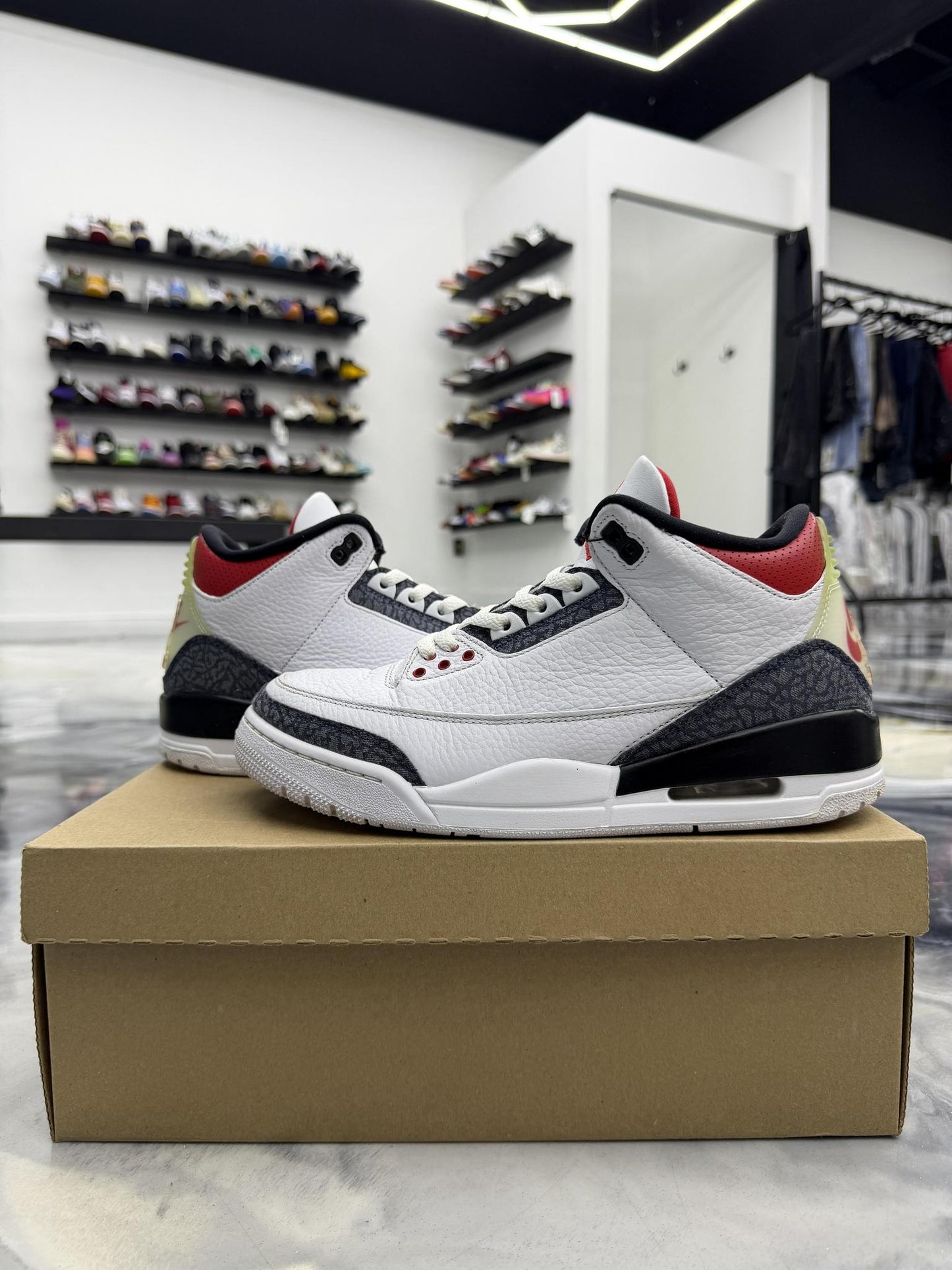 Jordan 3 "Denim" Used Size 9
