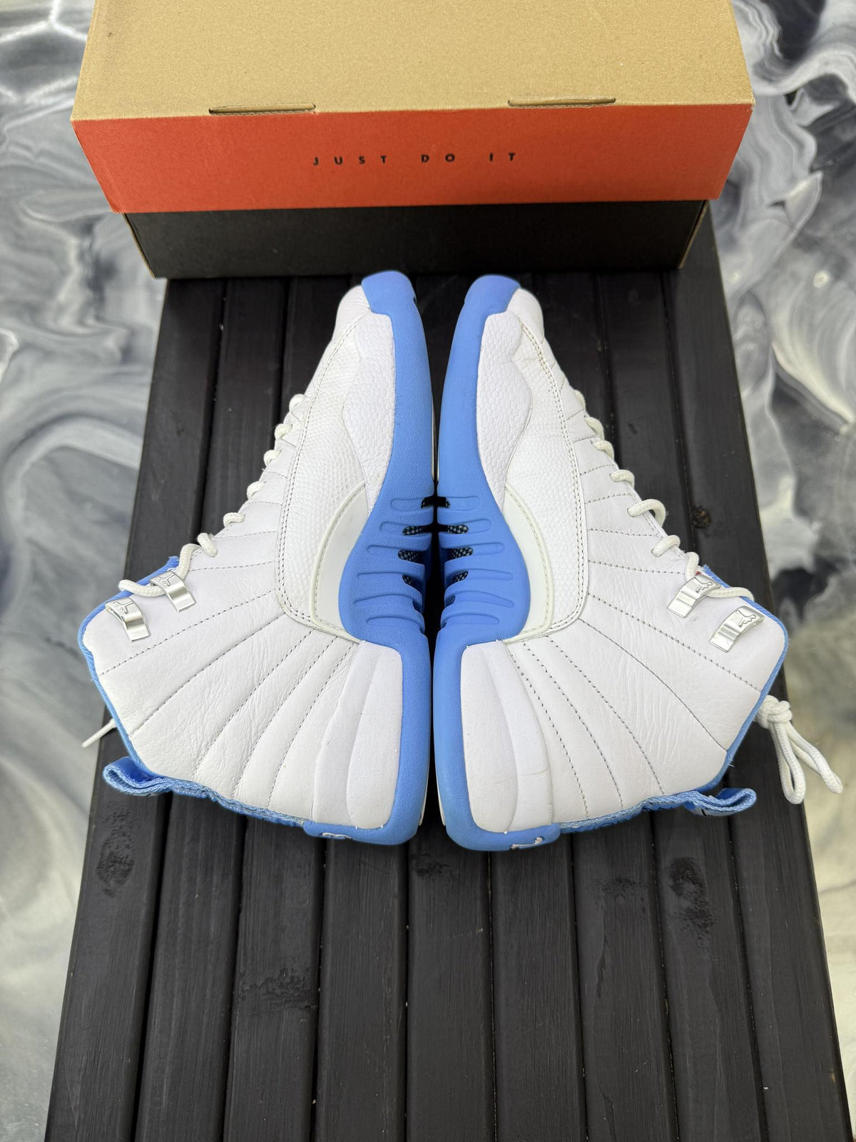 Jordan 12 "Melo" Used Size 5.5Y/7W