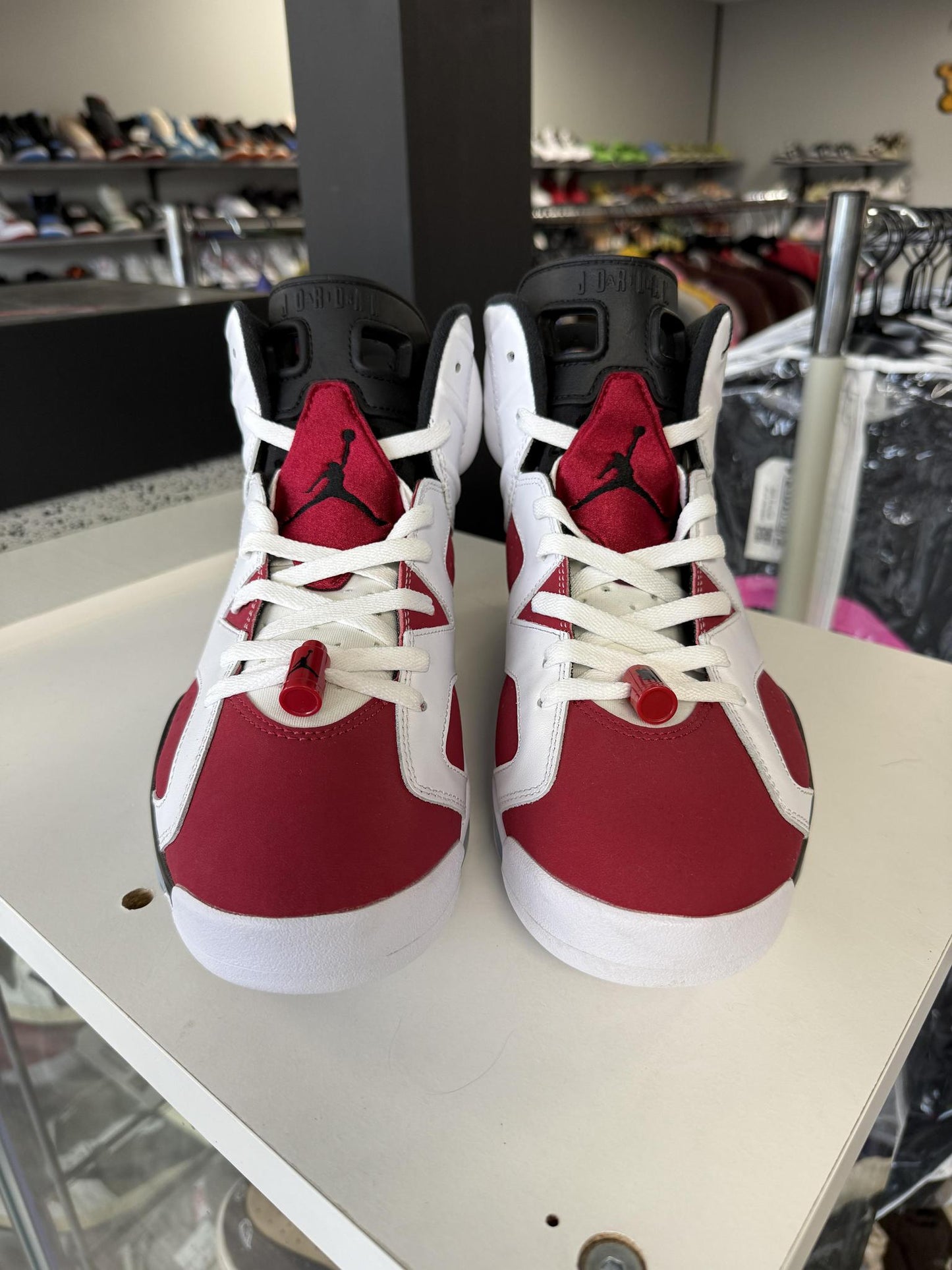 Jordan 6 "Carmine" Used Size 11