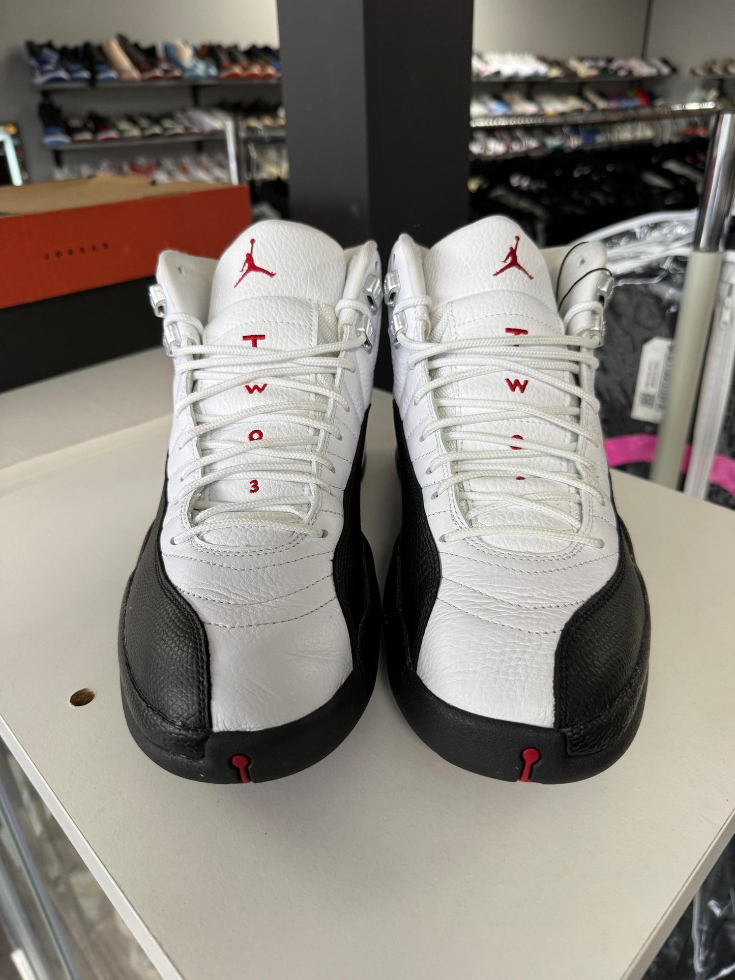 Jordan 12 "Red Taxi" Used Size 10.5
