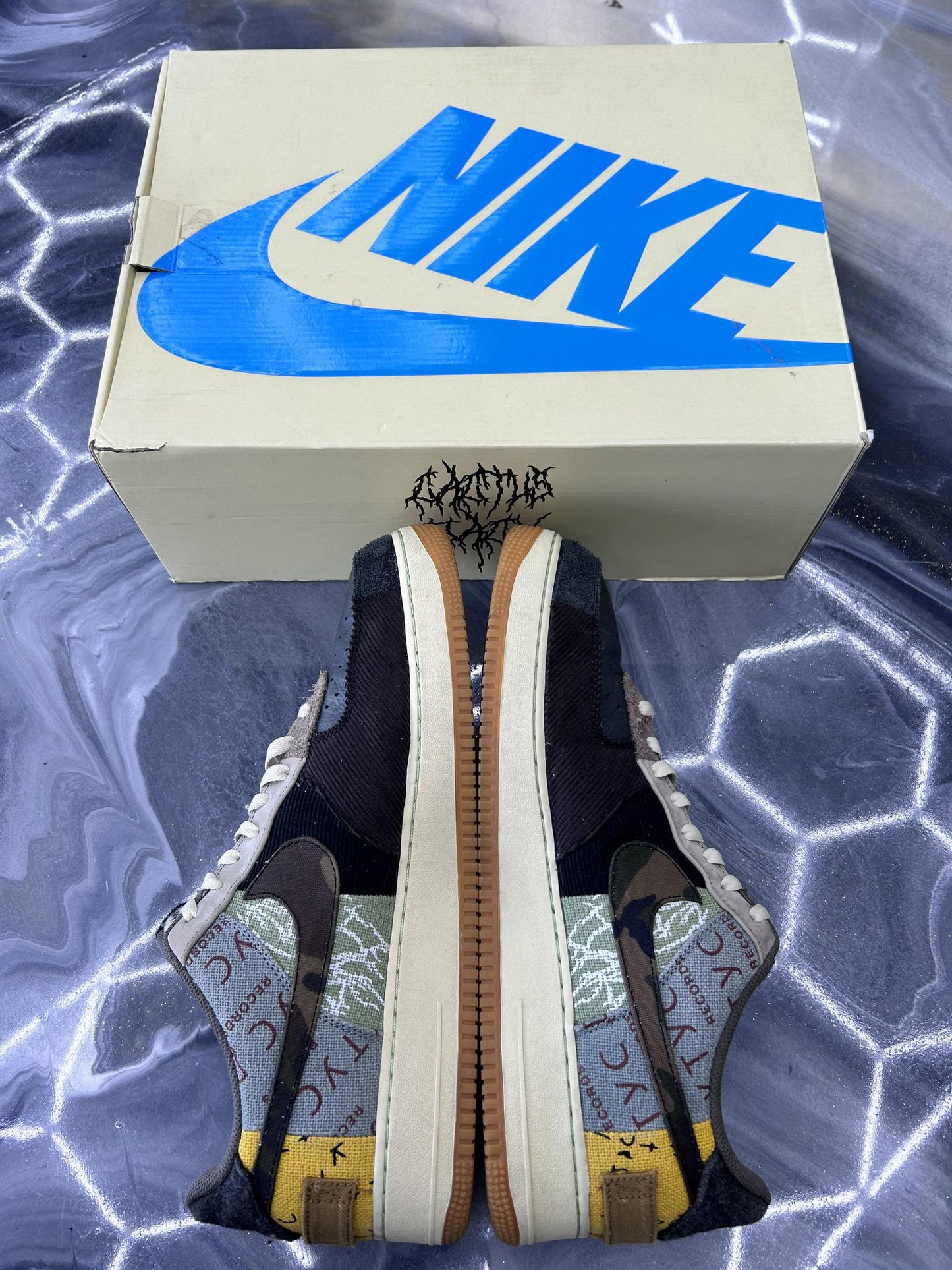 Nike Air Force 1 x Travis Scott Used Size 15