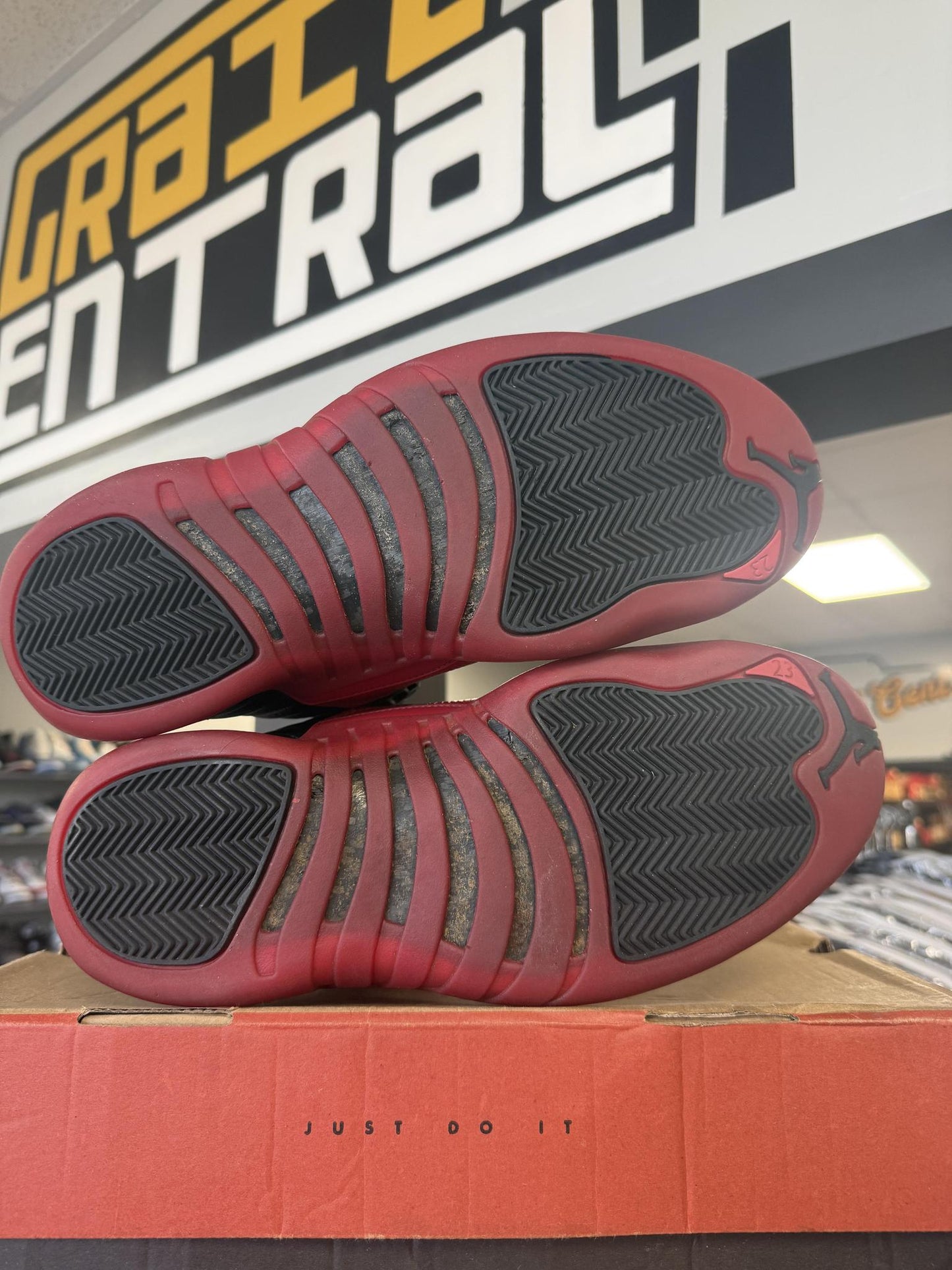 Jordan 12 Flu Game Used