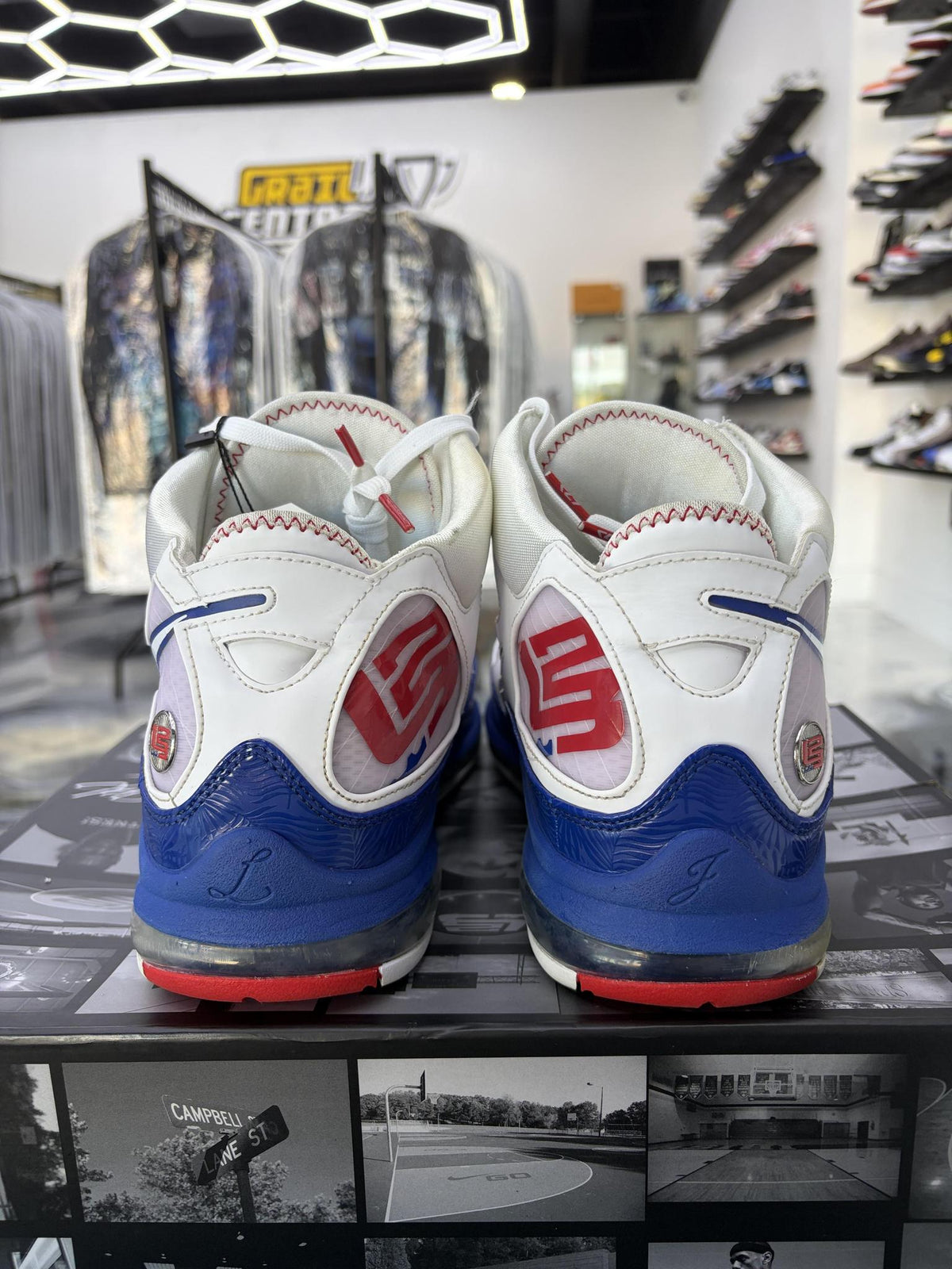 Nike LeBron 7 "Los Angeles Dodgers" Used Size 14