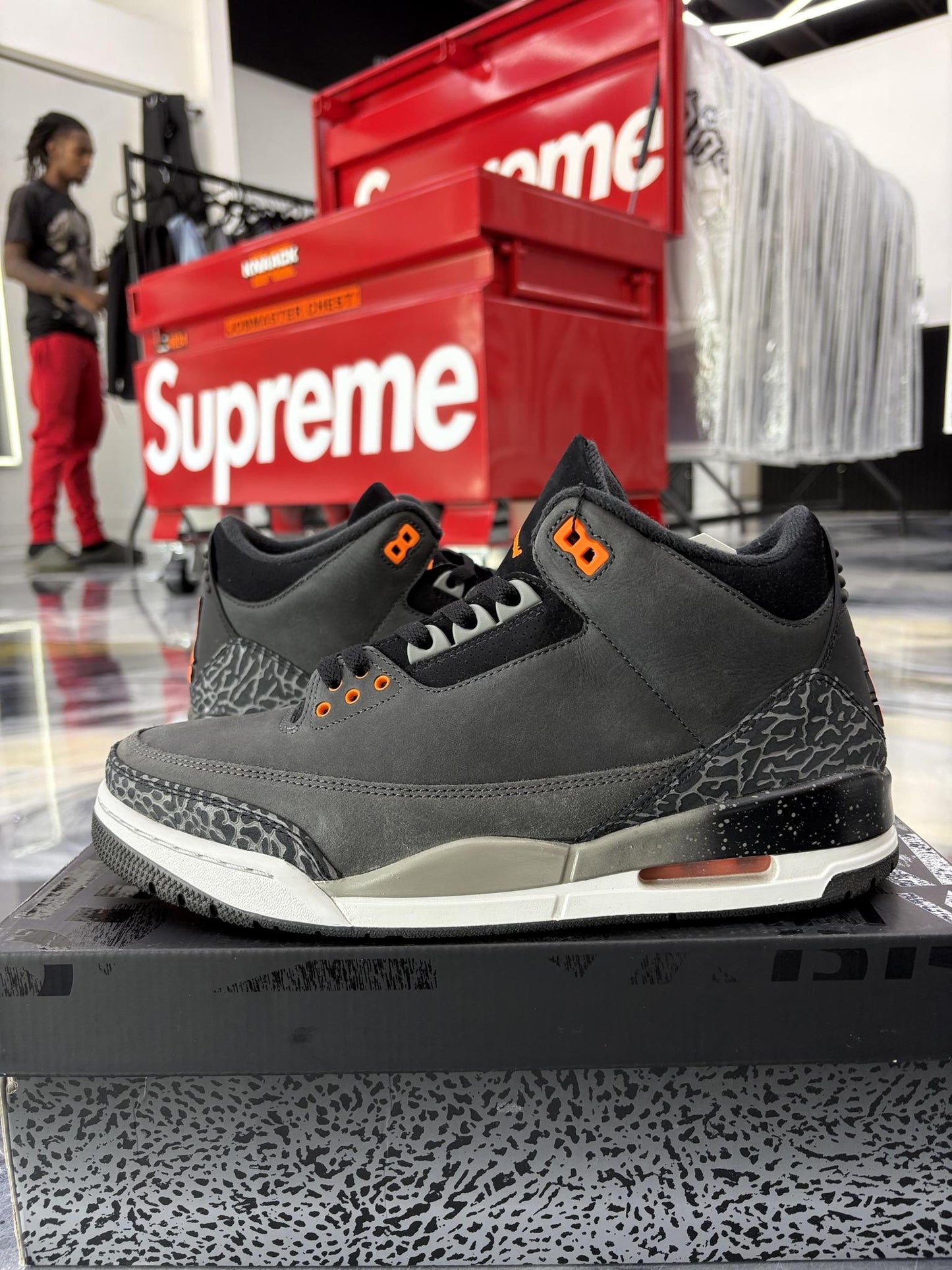 Jordan 3 "Fear" Used Size 10