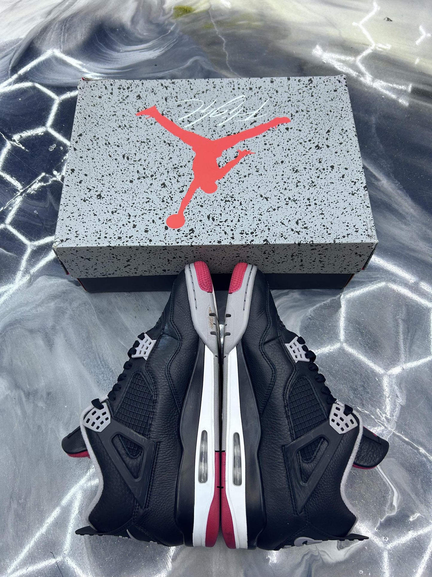 Jordan 4 "Bred Reimagined" Used Size 10