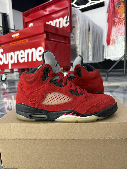 Jordan 5 "Raging Bull" Used Size 6Y/7.5W
