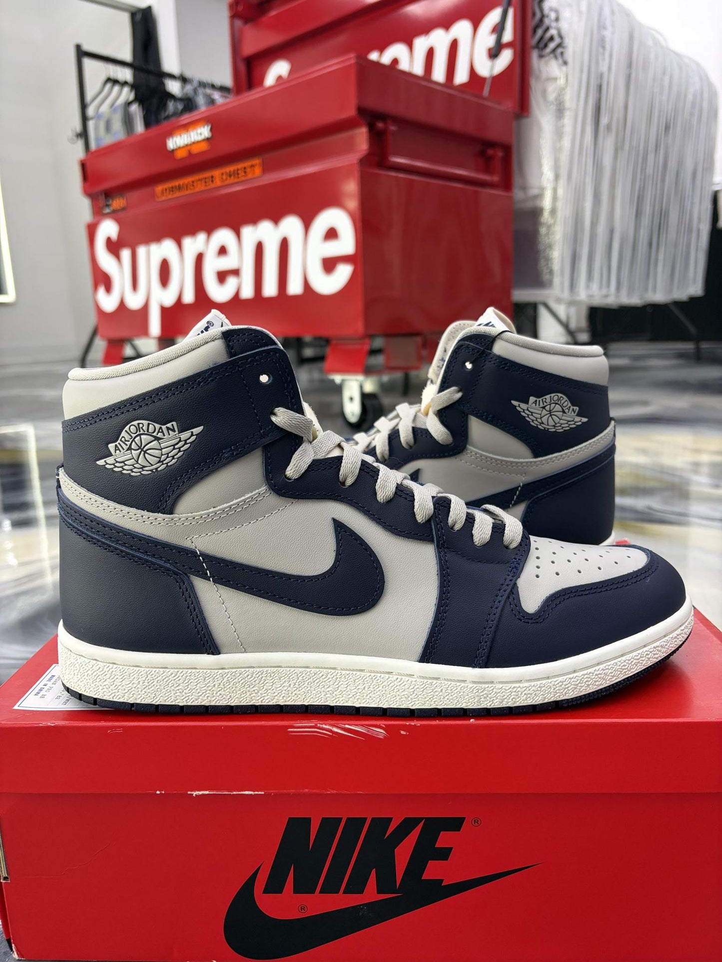 Jordan 1 High "Georgetown 85'" Used Size 10