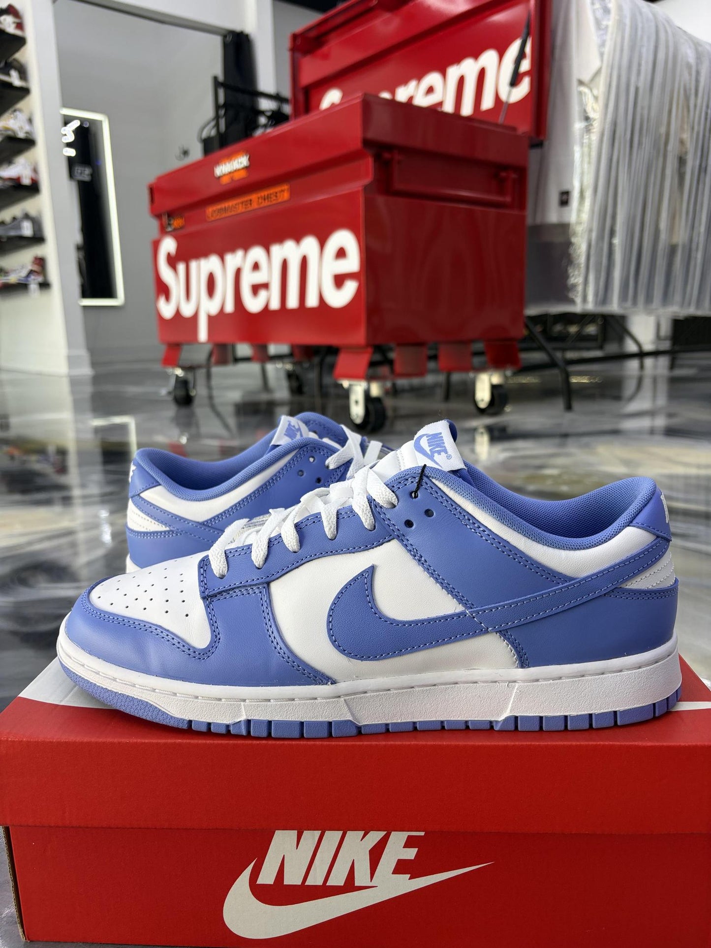 Nike Dunk Low "Polar Blue" Used Size 12