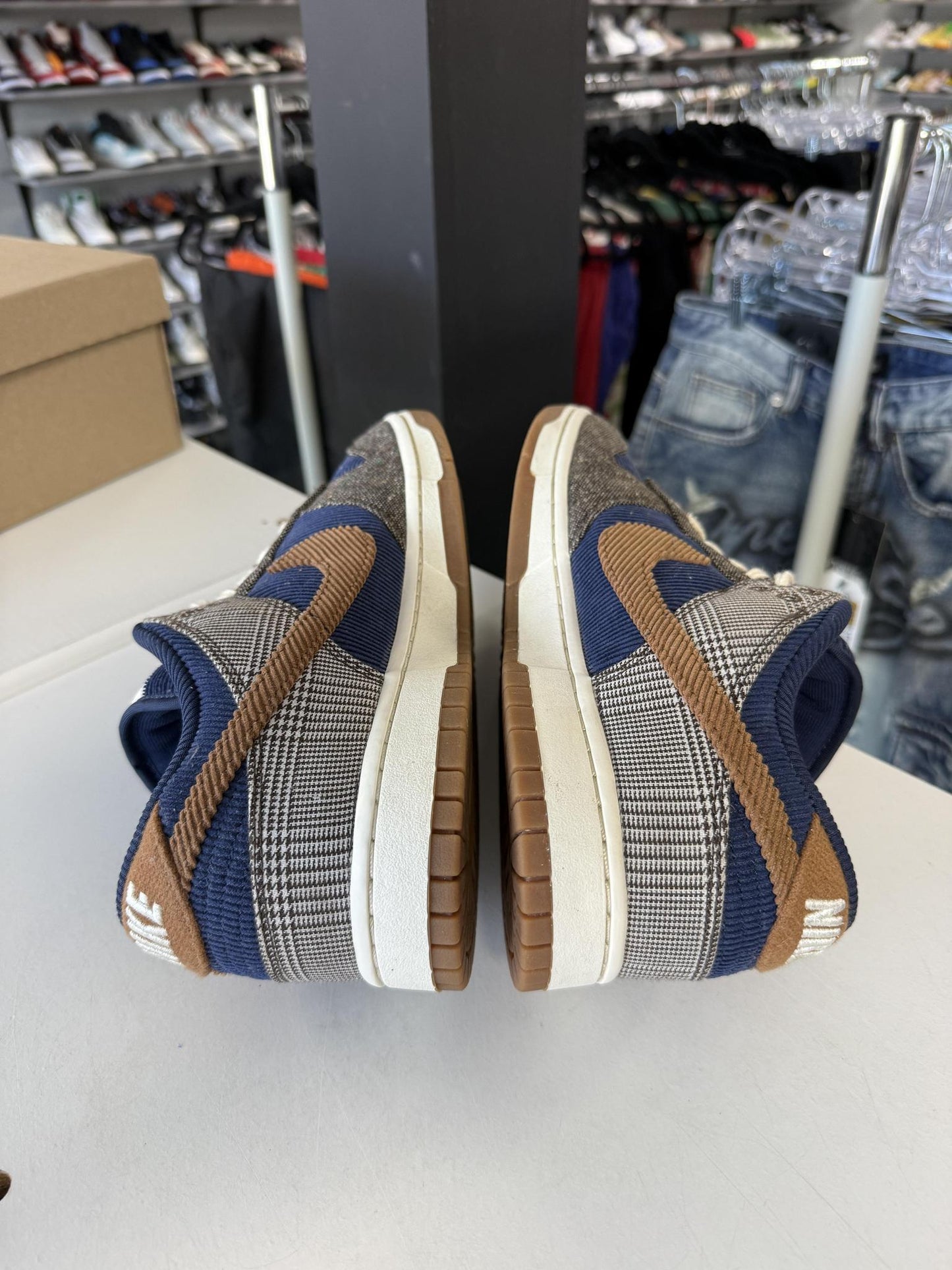 Dunk Low "Tweed Midnight Navy" Used Size 11
