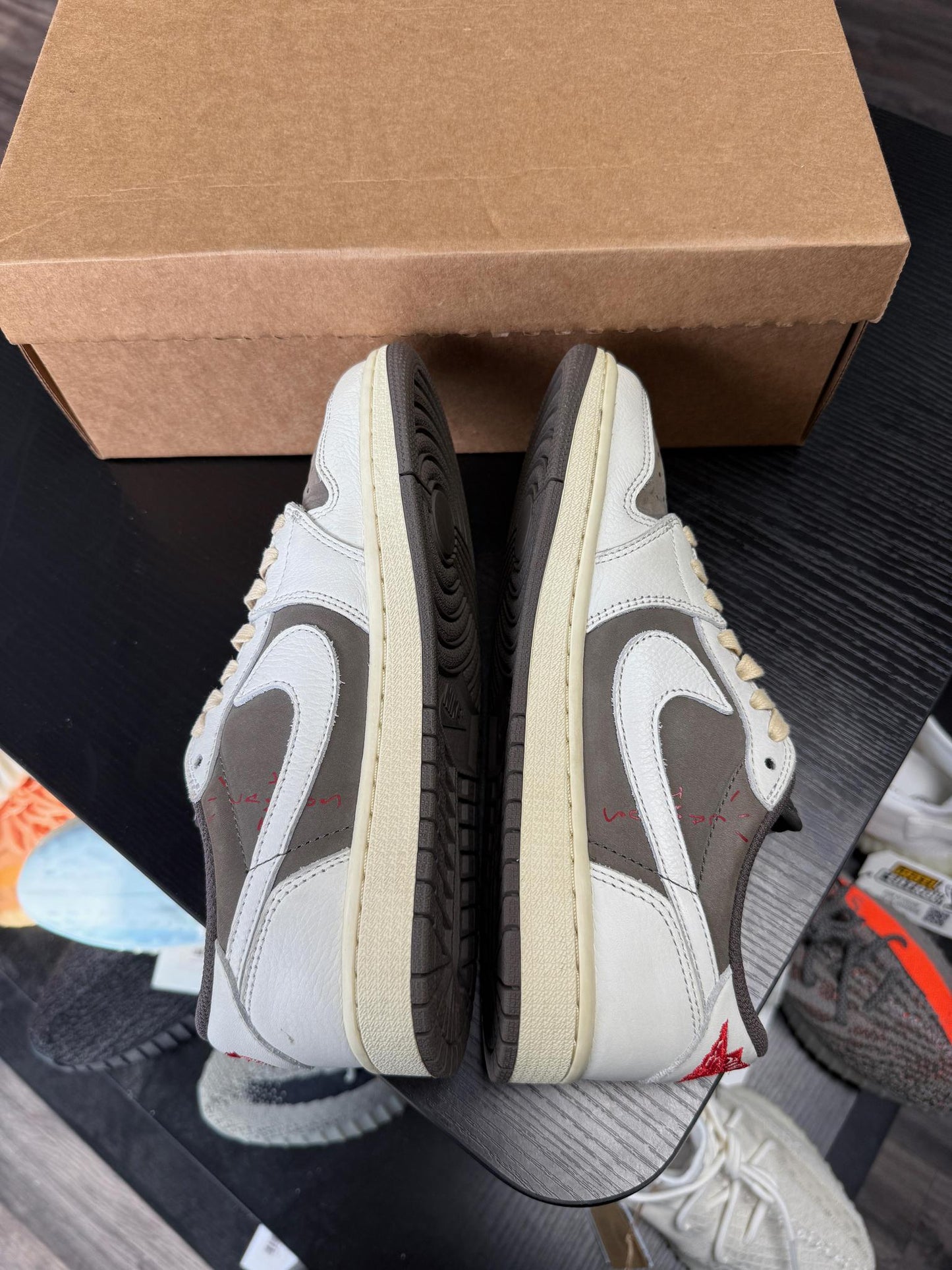 Jordan 1 Low x Travis Scott "Reverse Mocha" Used Size 7Y/8.5W