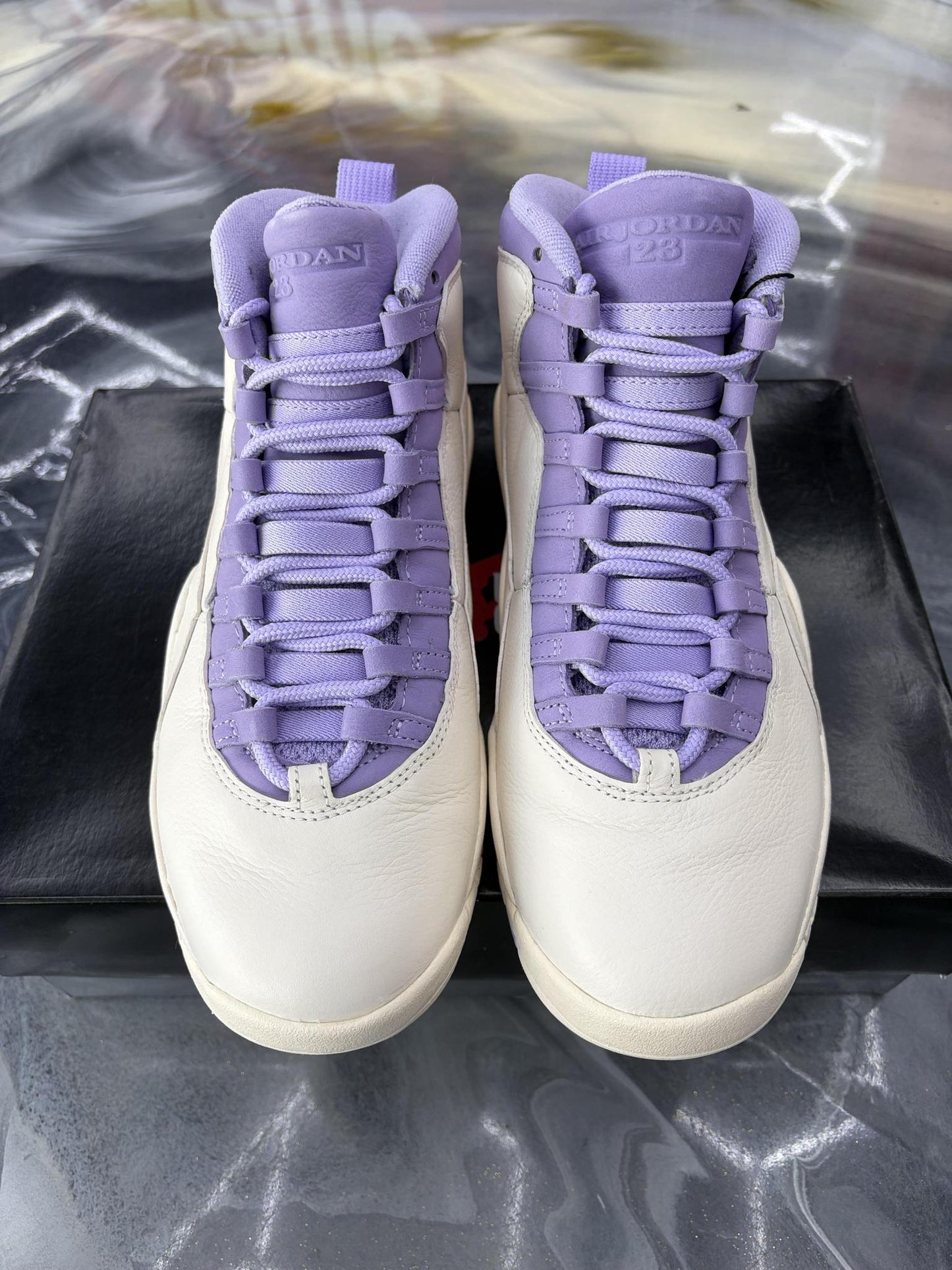 Jordan 10 "Hydrangeas" Used Size 9