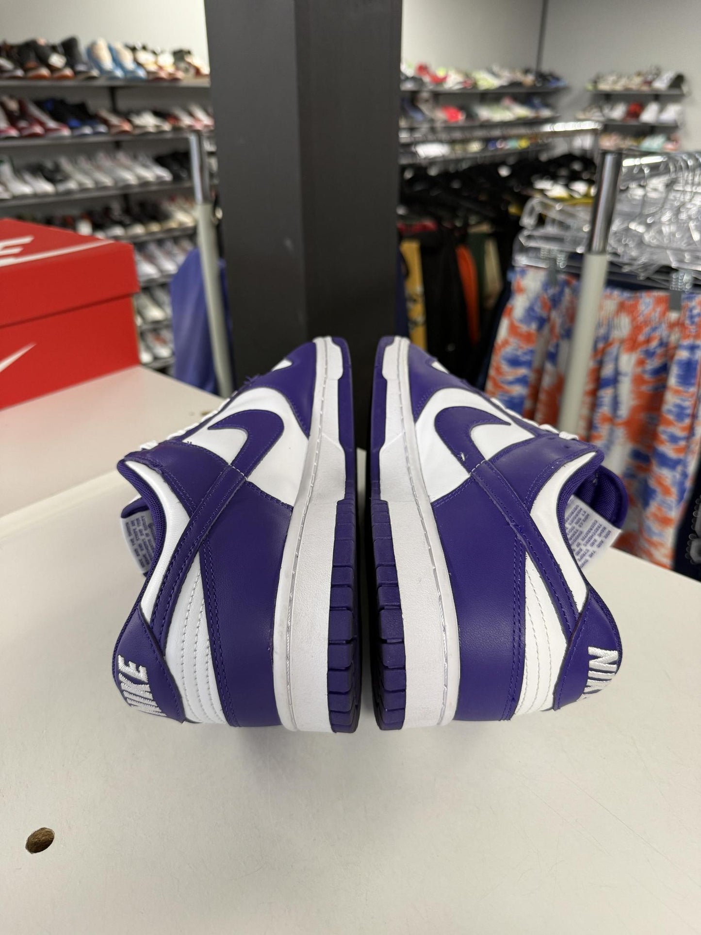 Nike Dunk Low "Court Purple" Used Size 11