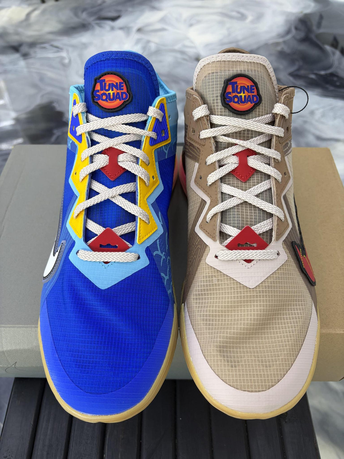 Nike Lebron 18 Low "Space Jam" Used Size 12