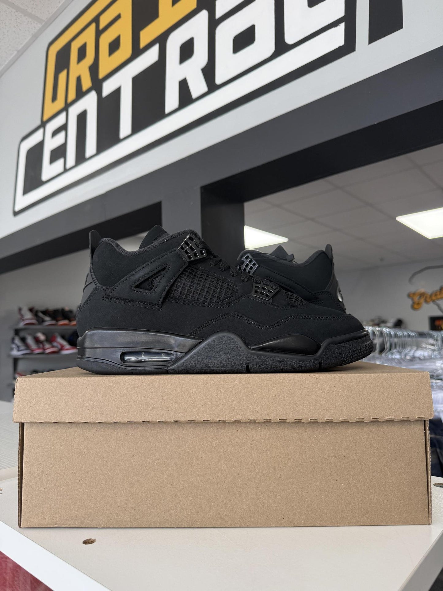 Jordan 4 "Black Cat" Used Size 10