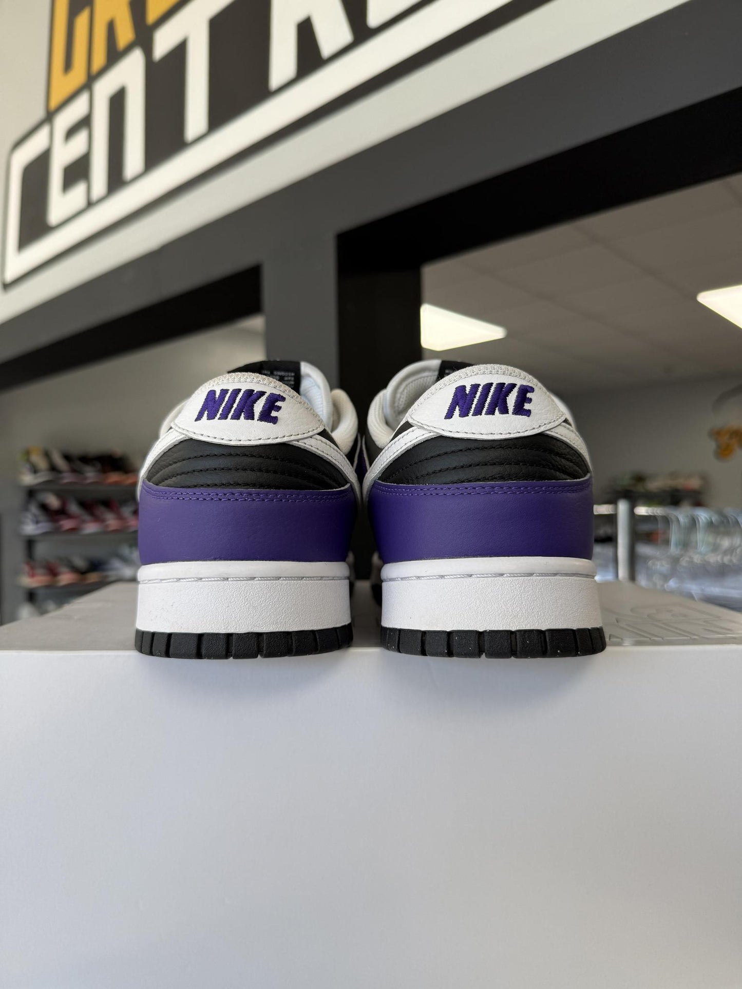 Nike Dunk Low Nike ID "Purple Black" Used