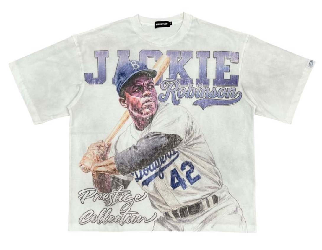 Prestige Jackie Robinson Tee "White"