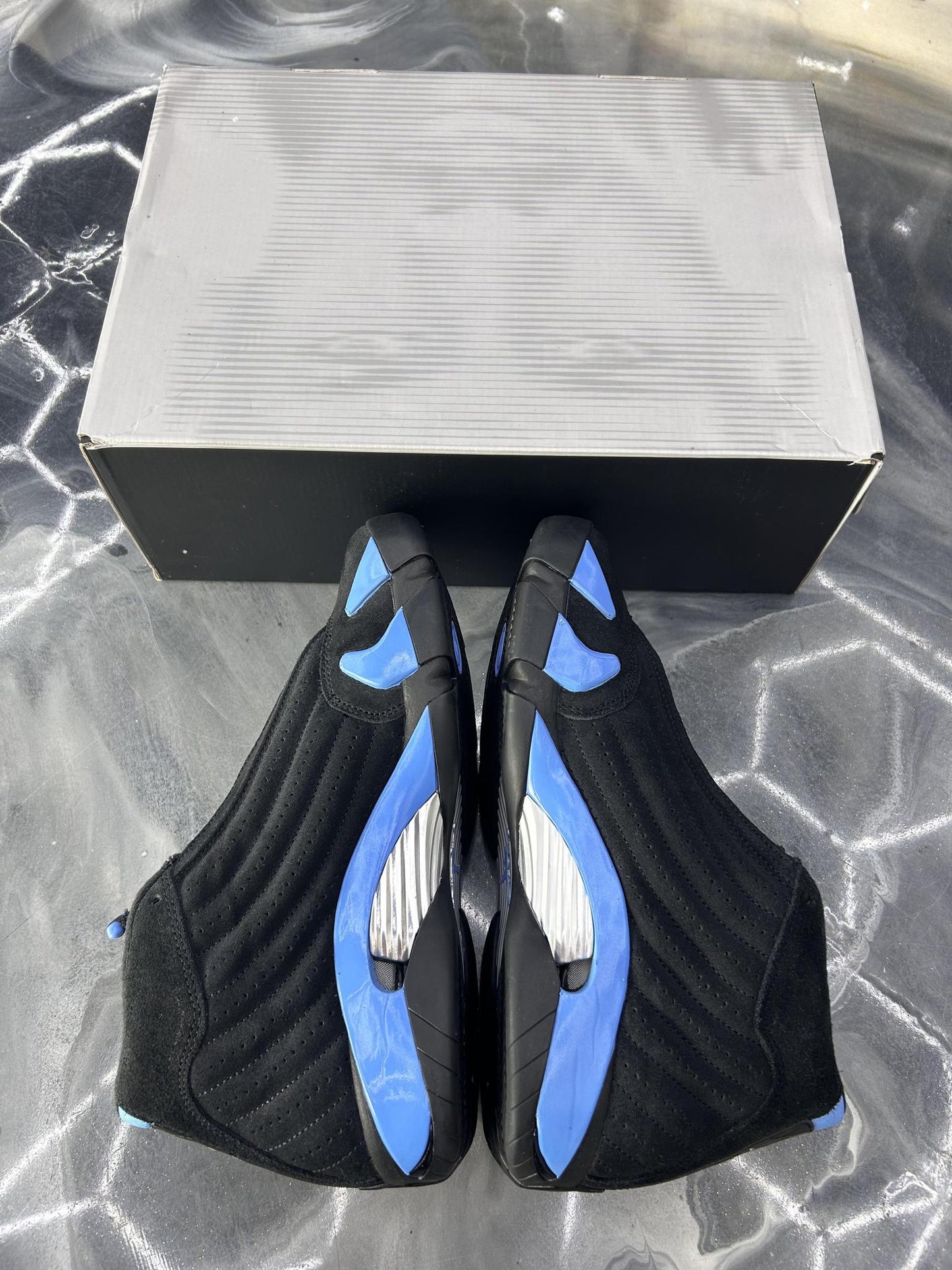 Jordan 14 "University Blue" Used Size 9