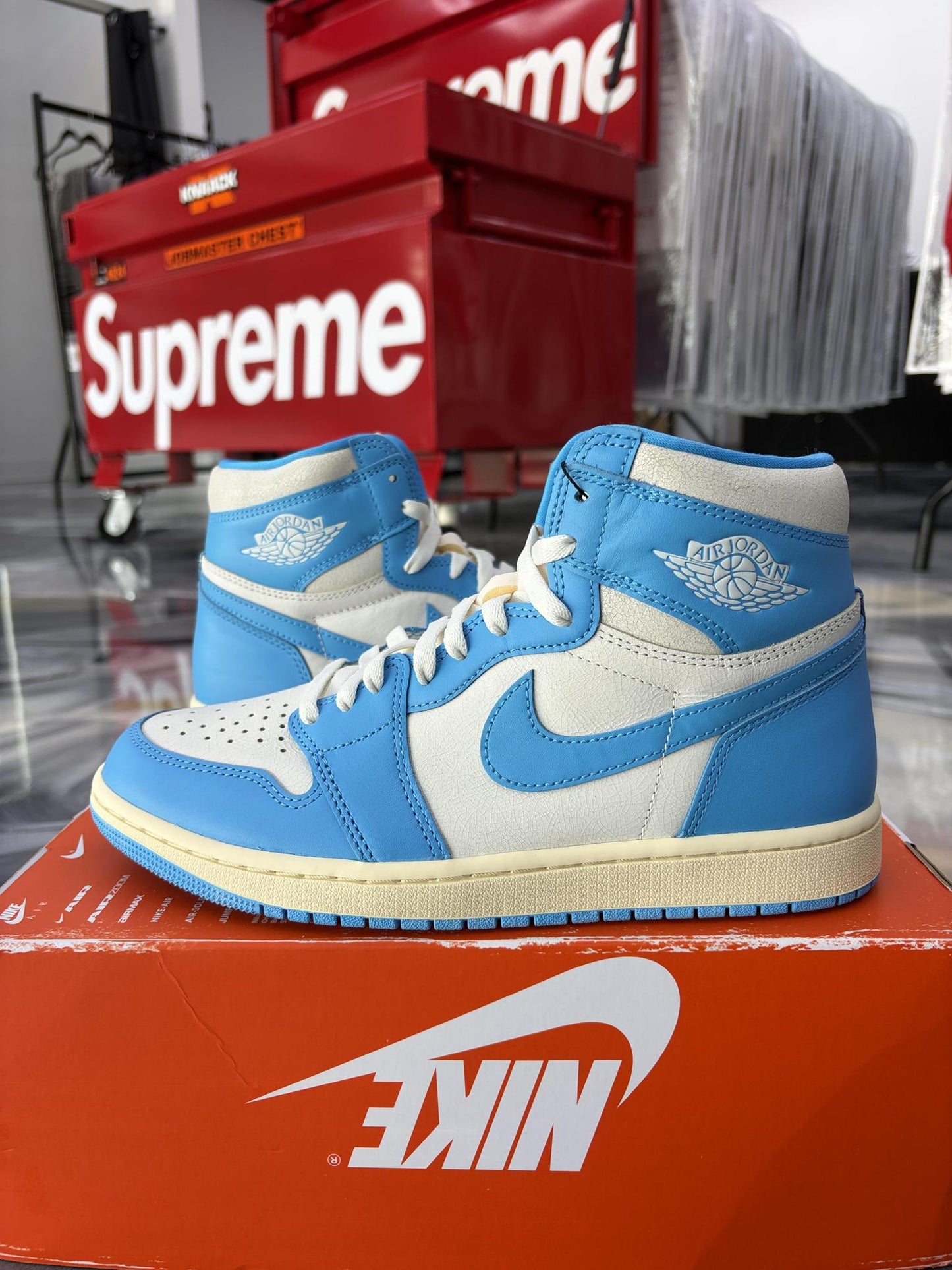 Jordan 1 UNC "Reimagined" Used Size 9