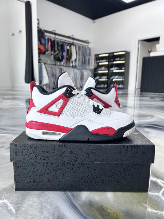 Jordan 4 "Red Cement" Used Size 6.5Y/8W