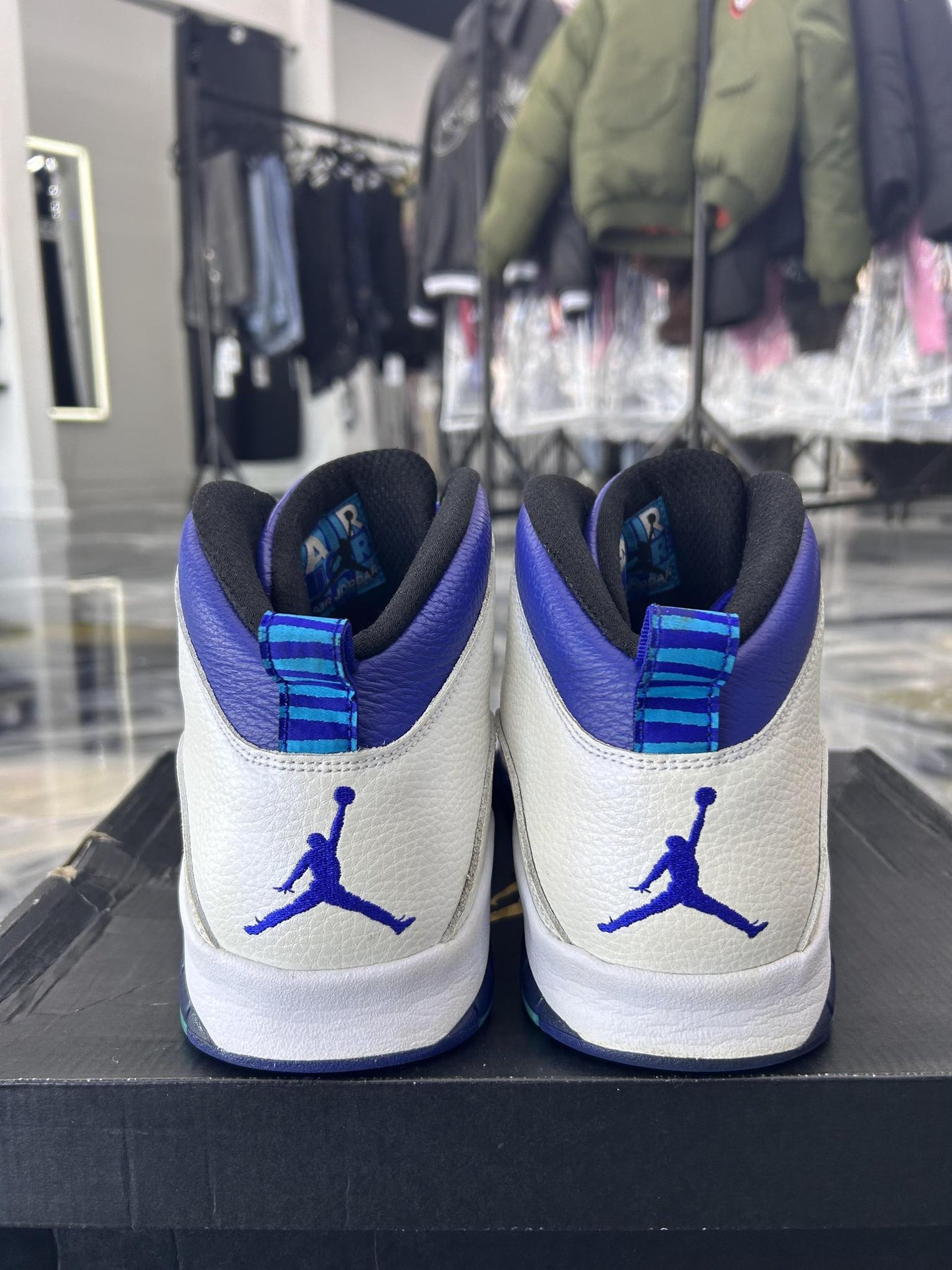 Jordan 10 "Charlotte" Used Size 13