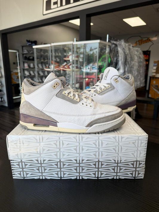 Jordan 3 x A Ma Maniere "Raised By Women" Used Size 11.5