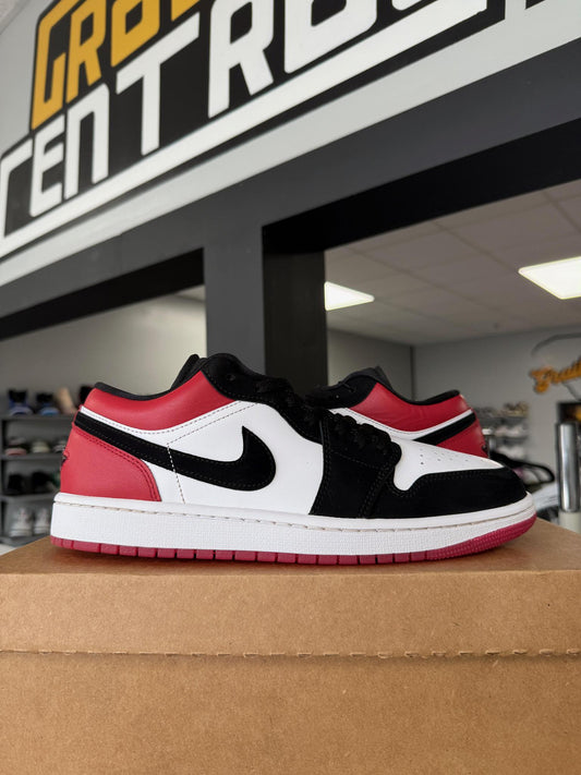 Jordan 1 Low OG "Black Toe" Used Size 9.5