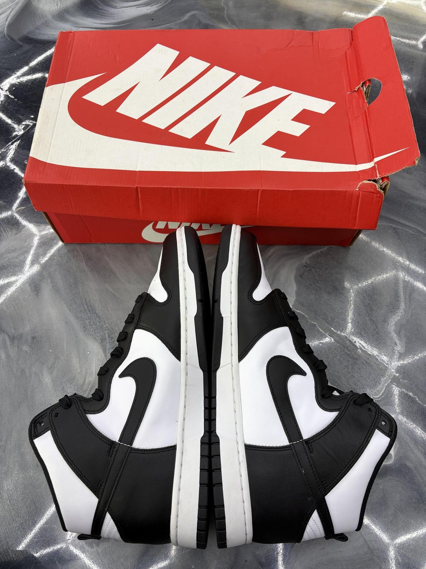 Nike Dunk High "Panda" Used Size 12