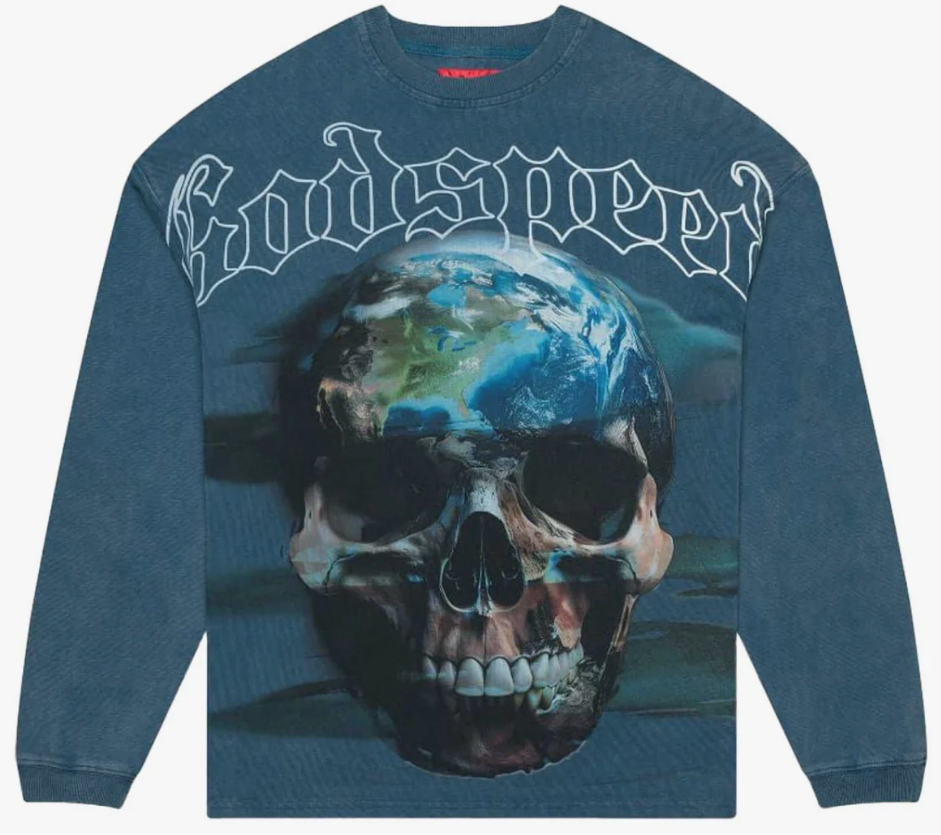 Godspeed Sklobe Long Sleeve Tee "Blue"