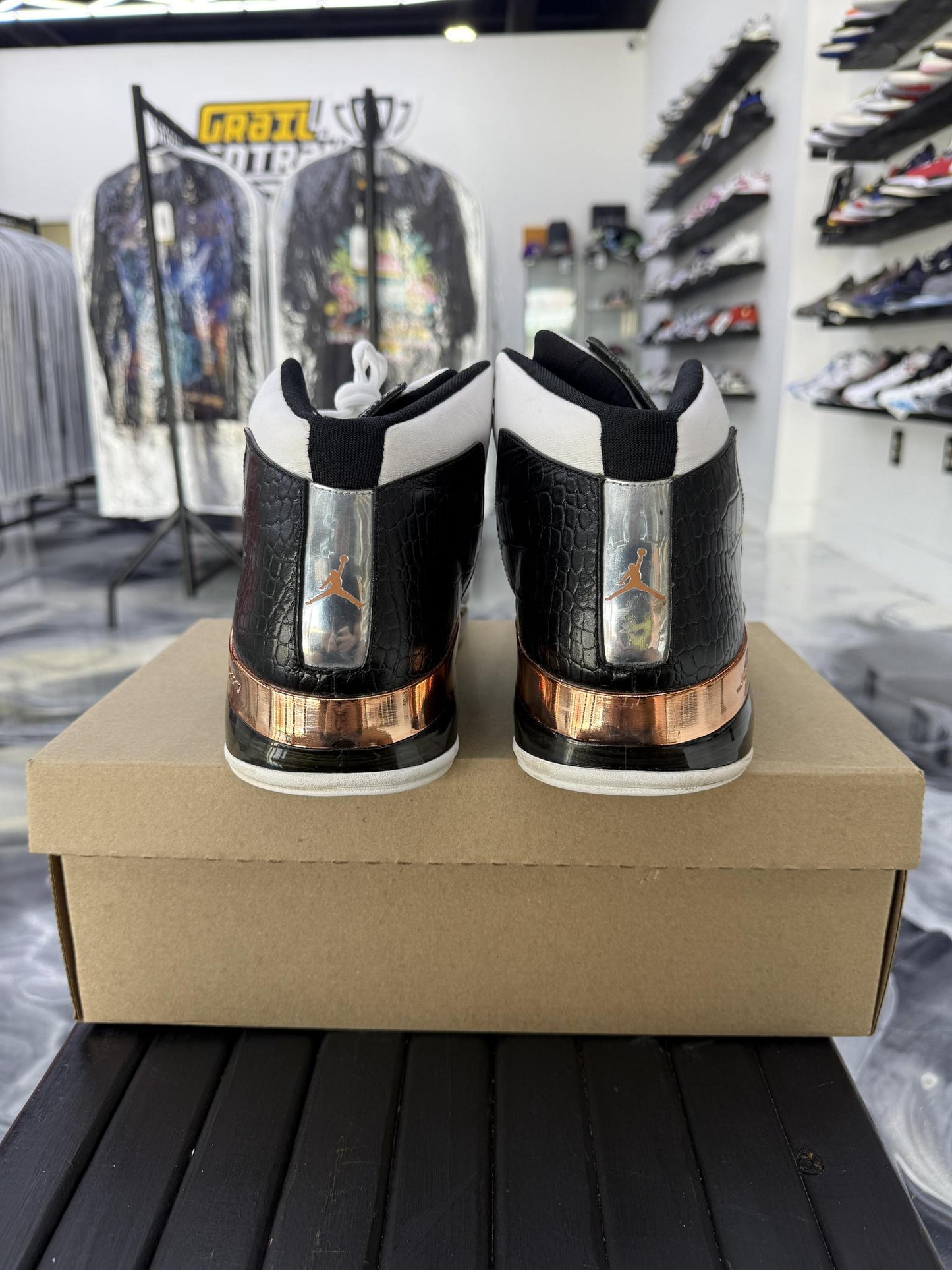 Jordan 17 "Copper" Used Size 14