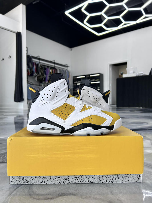 Jordan 6 "Yellow Ochre" Used Size 8