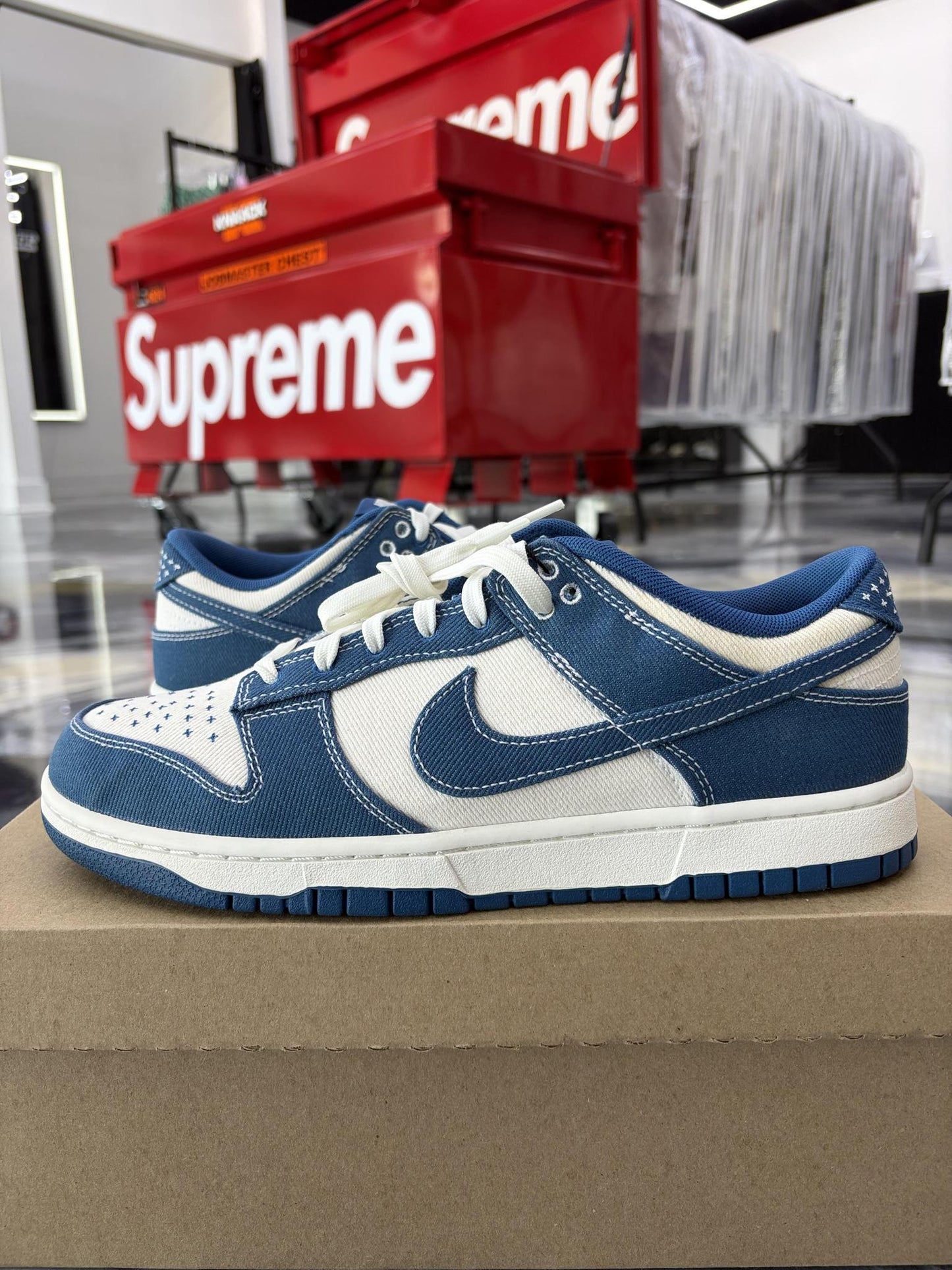 Nike Dunk Low "Sashiko" Used Size 10