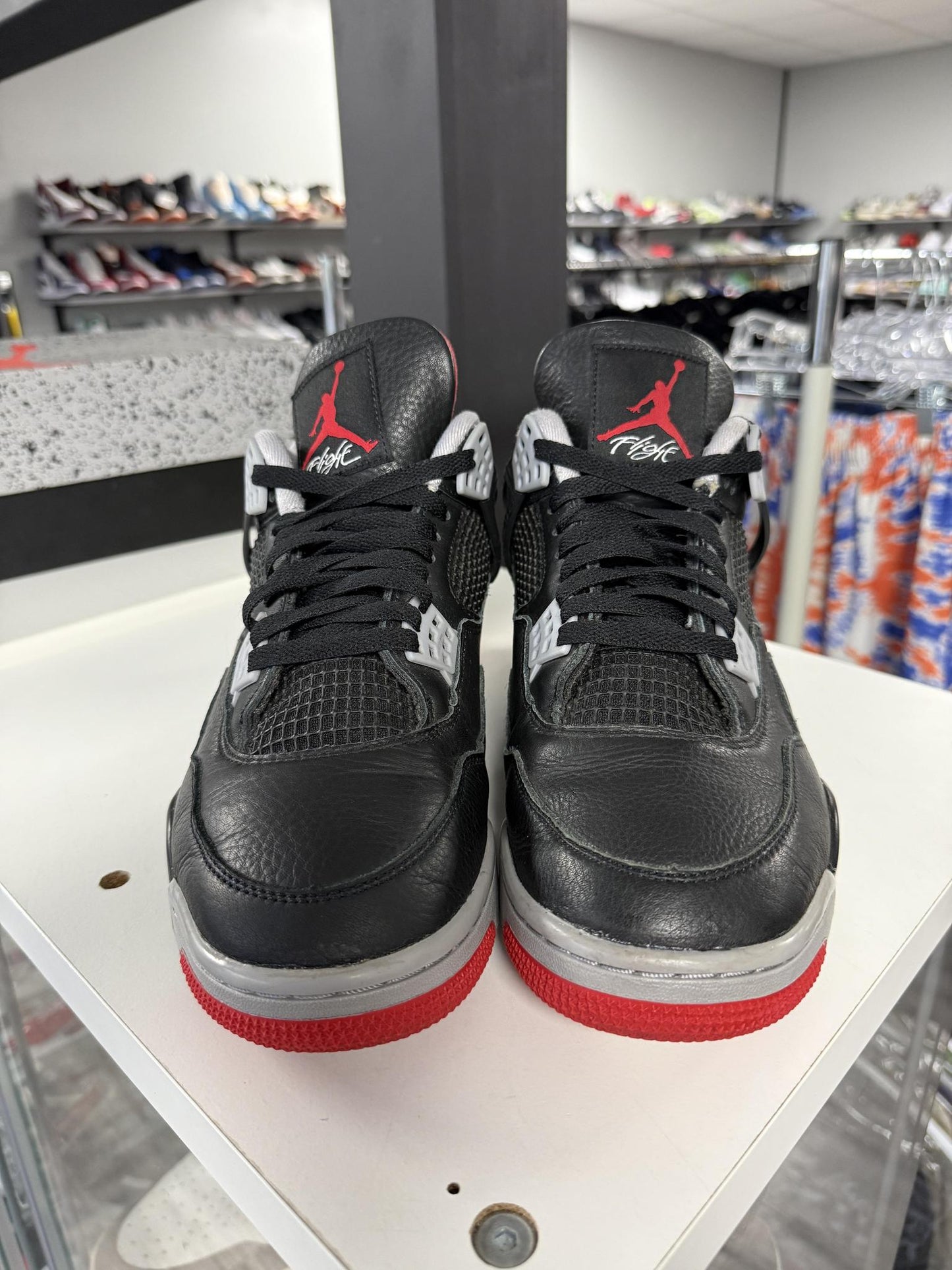 Jordan 4 "Bred Reimagined" Used Size 10.5