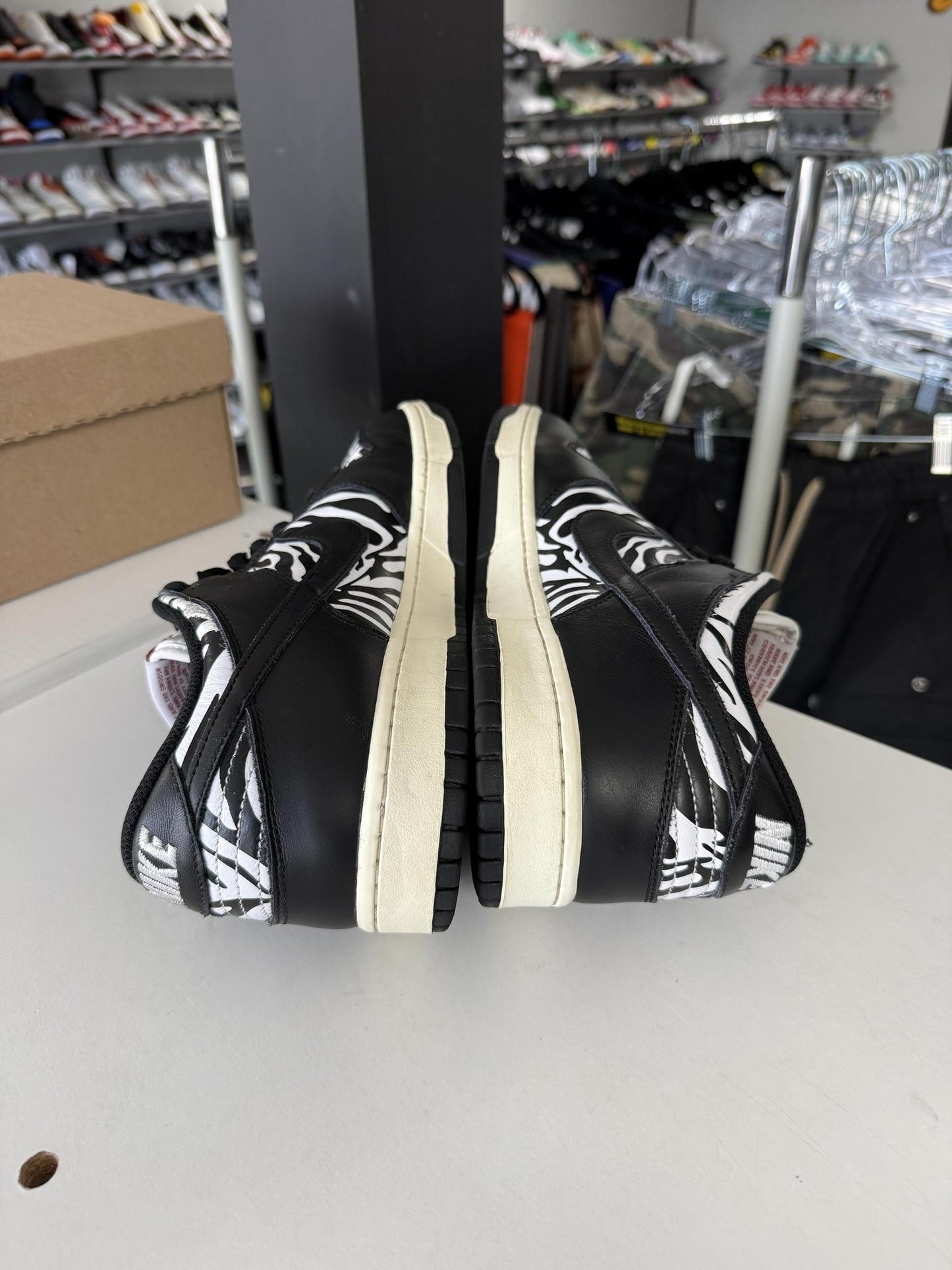 Nike Dunk Low SB "Quartersnacks" Used Size 12