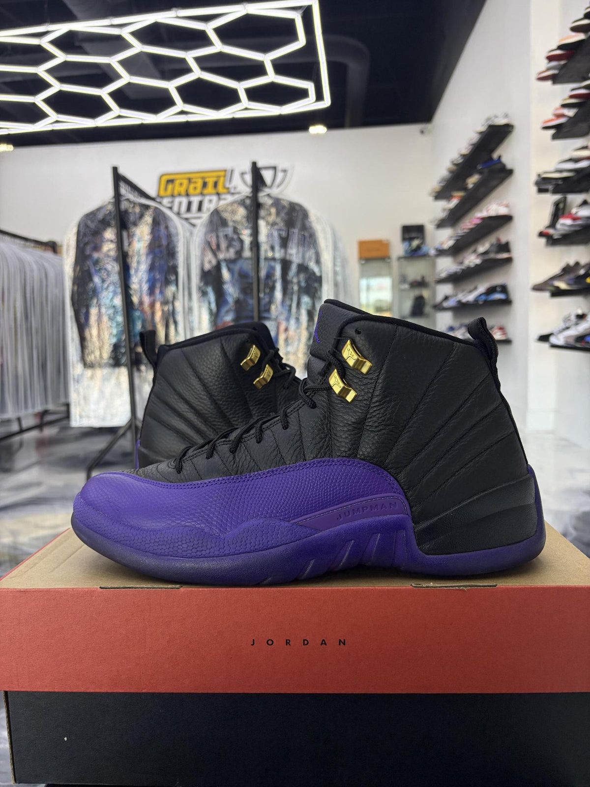 Jordan 12 "Field Purple" Used Size 12