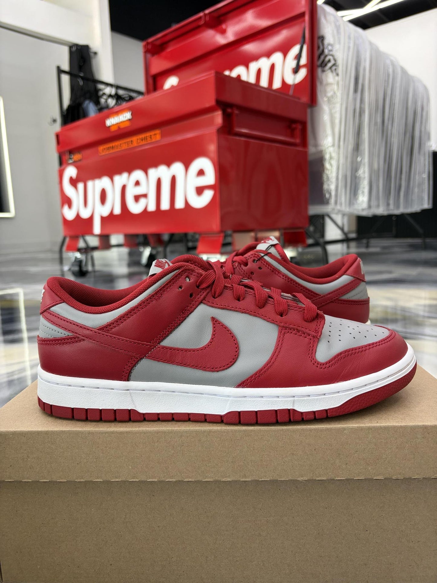 Nike Dunk Low "UNLV" Used Size 9.5
