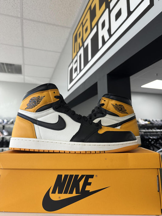 Jordan 1 "Yellow Toe" Used Size 14