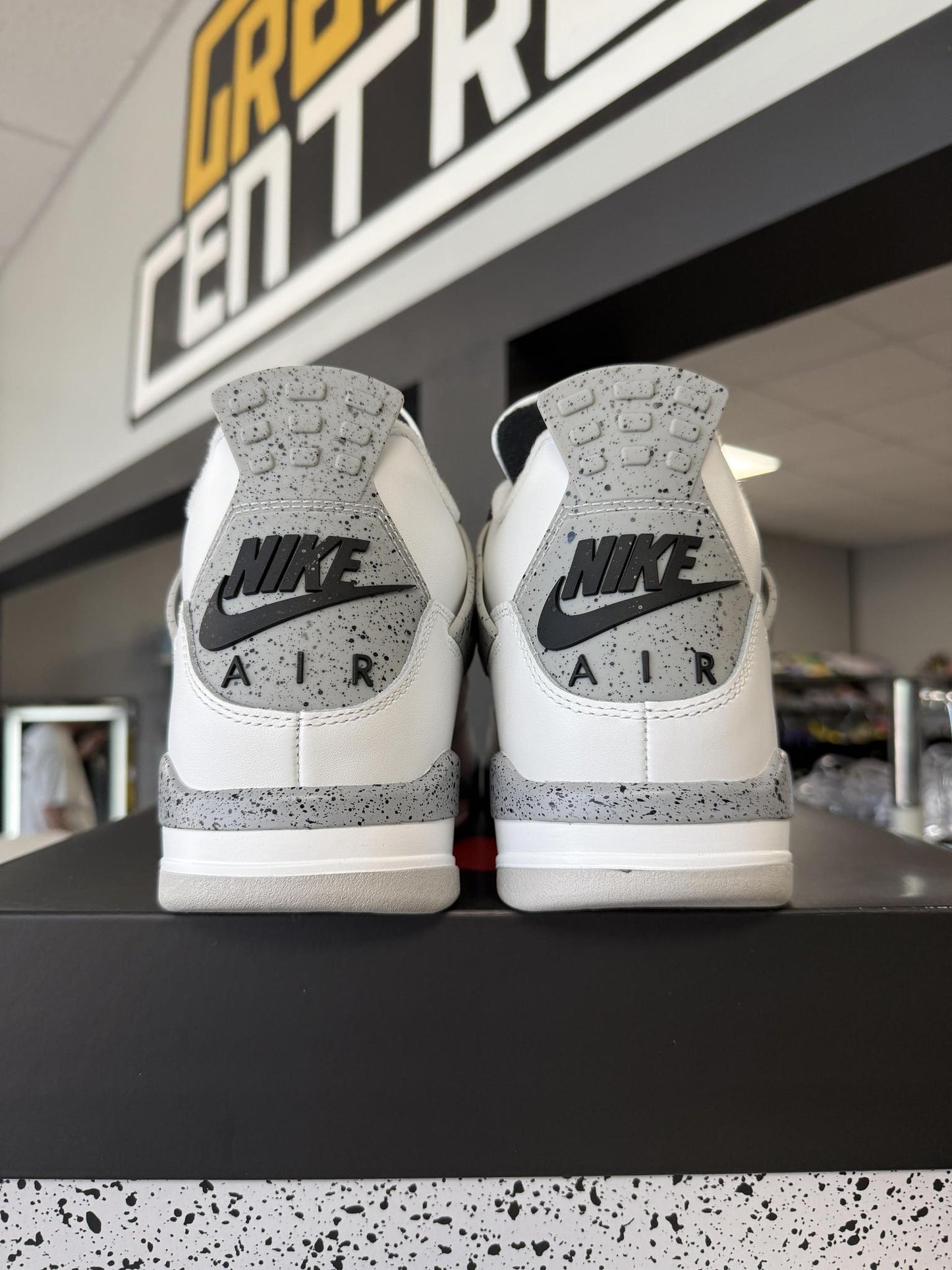 Jordan 4 "White Cement" Used Size 11