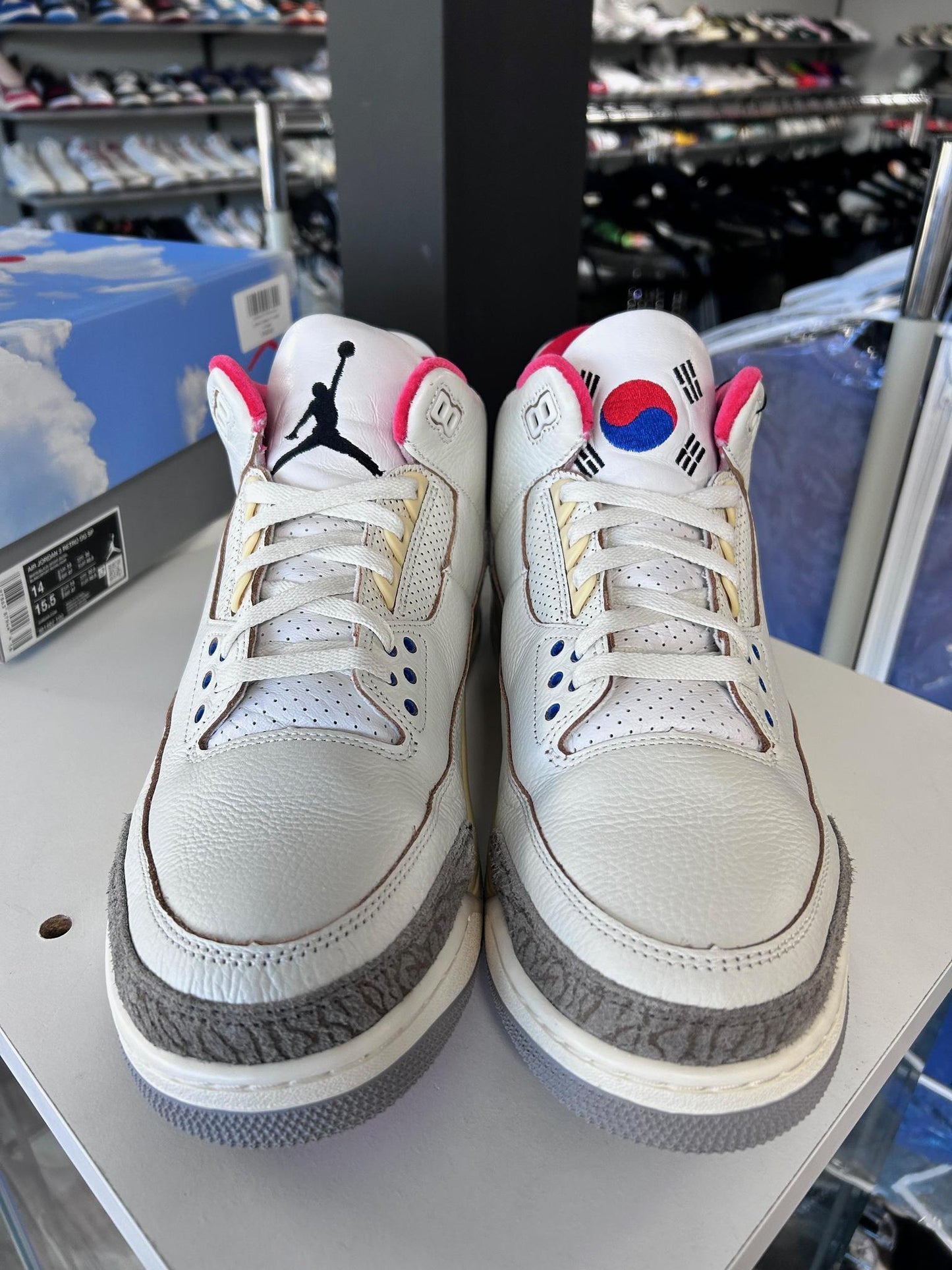 Jordan 3 "Seoul 2.0" Used Size 14