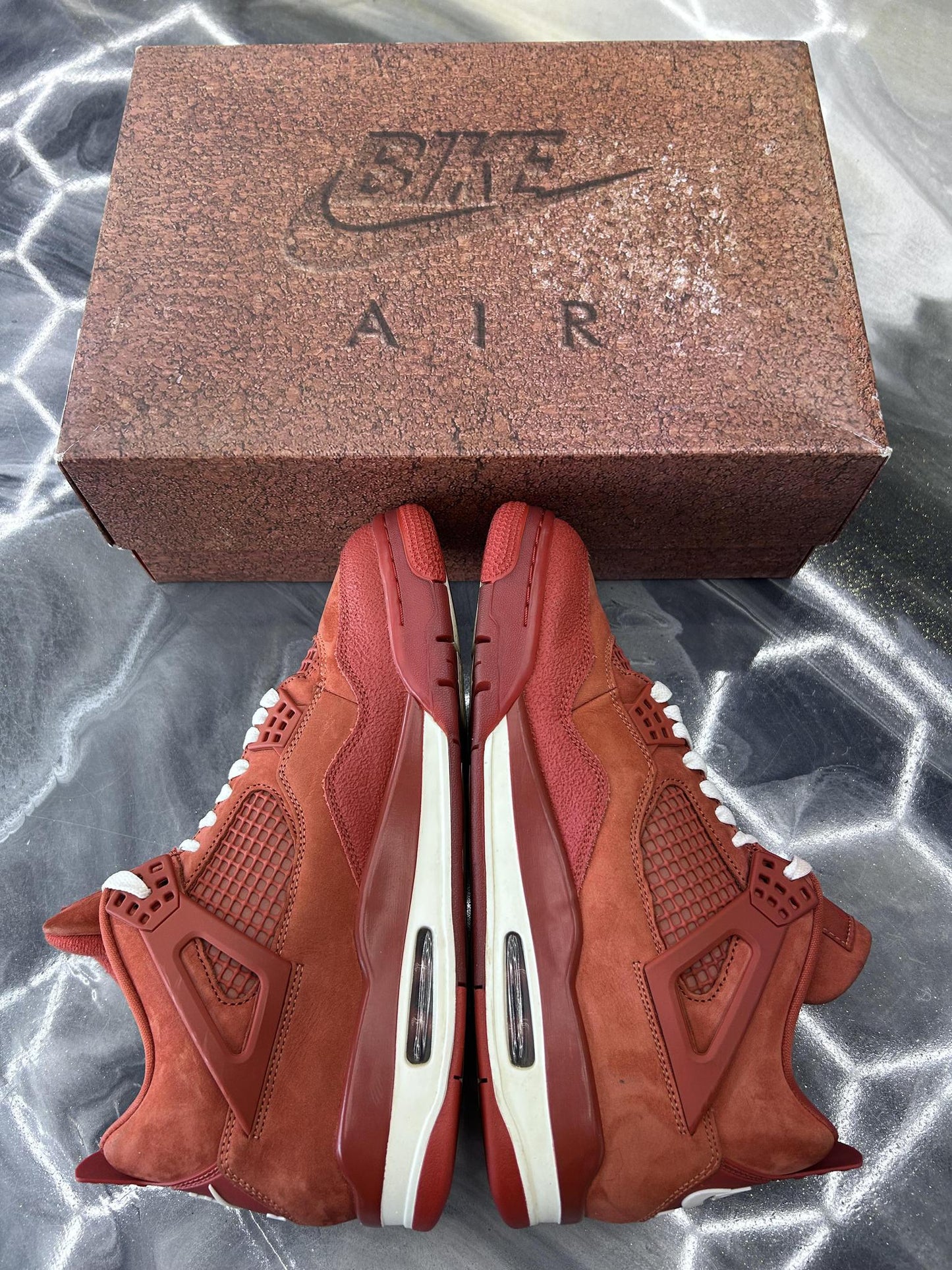 Jordan 4 "Brick By Brick" Used Size 10