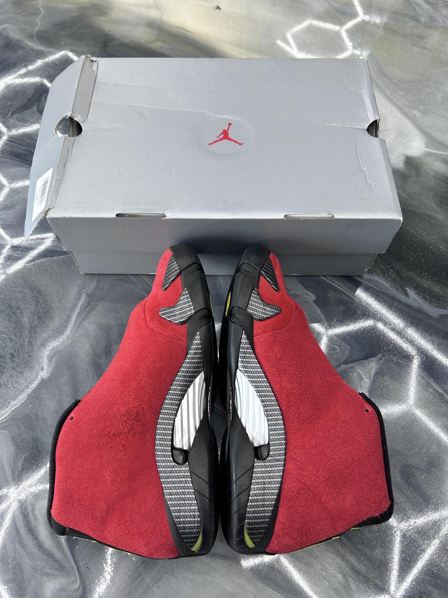 Jordan 14 "Ferrari" Used Size 10