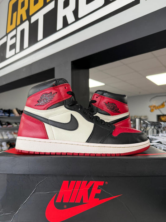 Jordan 1 "Bred Toe" Used Size 10
