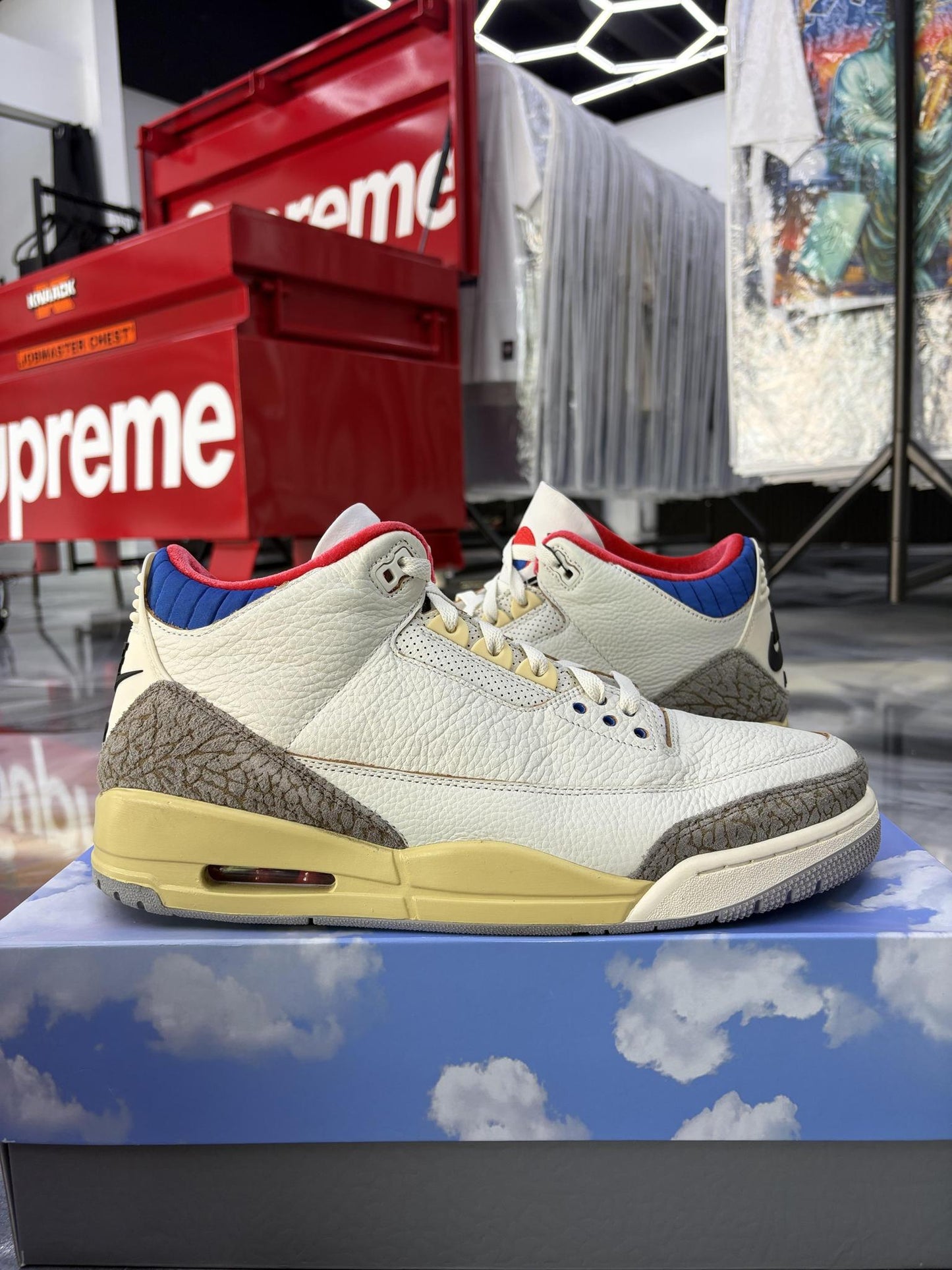 Jordan 3 "Seoul" Used Size 13