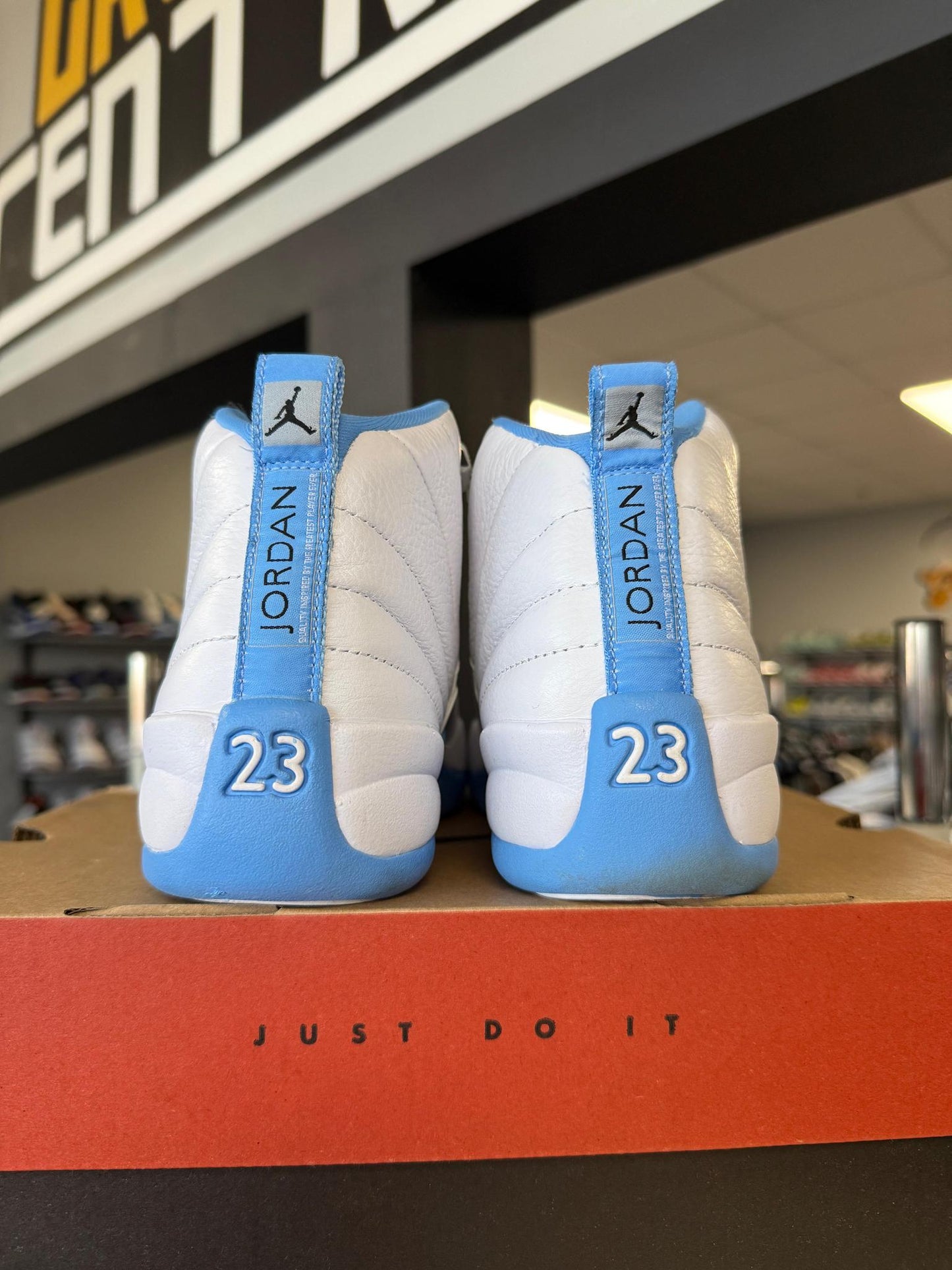 Jordan 12 "Melo" Used Size 6.5Y/8W