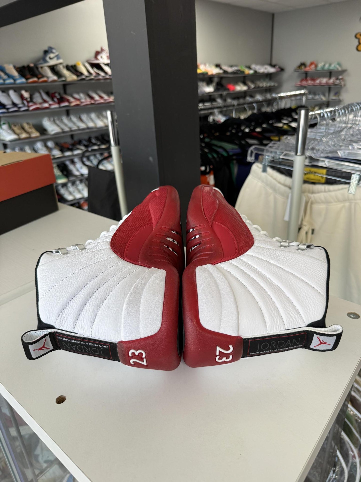 Jordan 12 "Cherry" Used Size 13