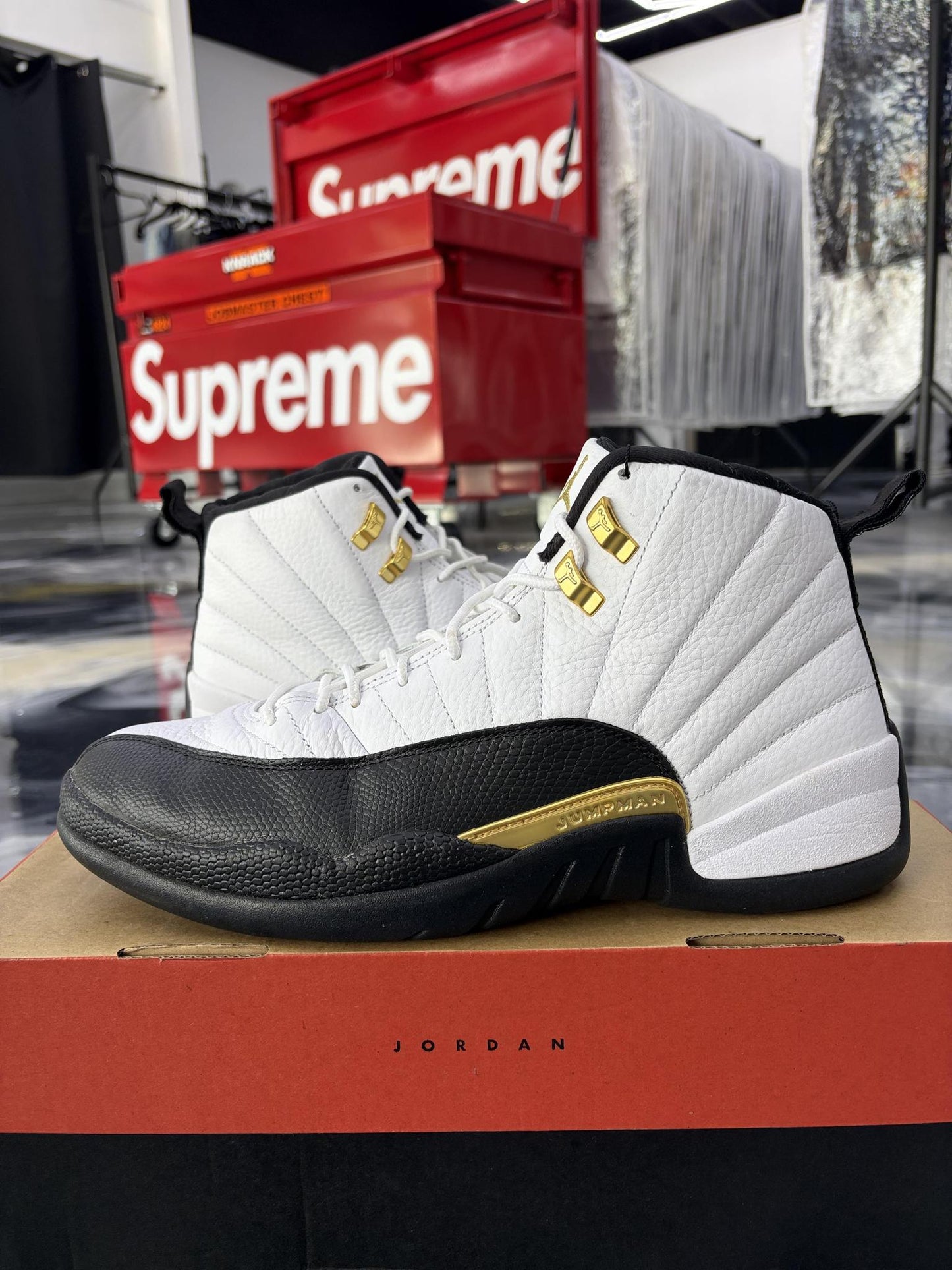 Jordan 12 "Royalty Taxi" Used Size 12