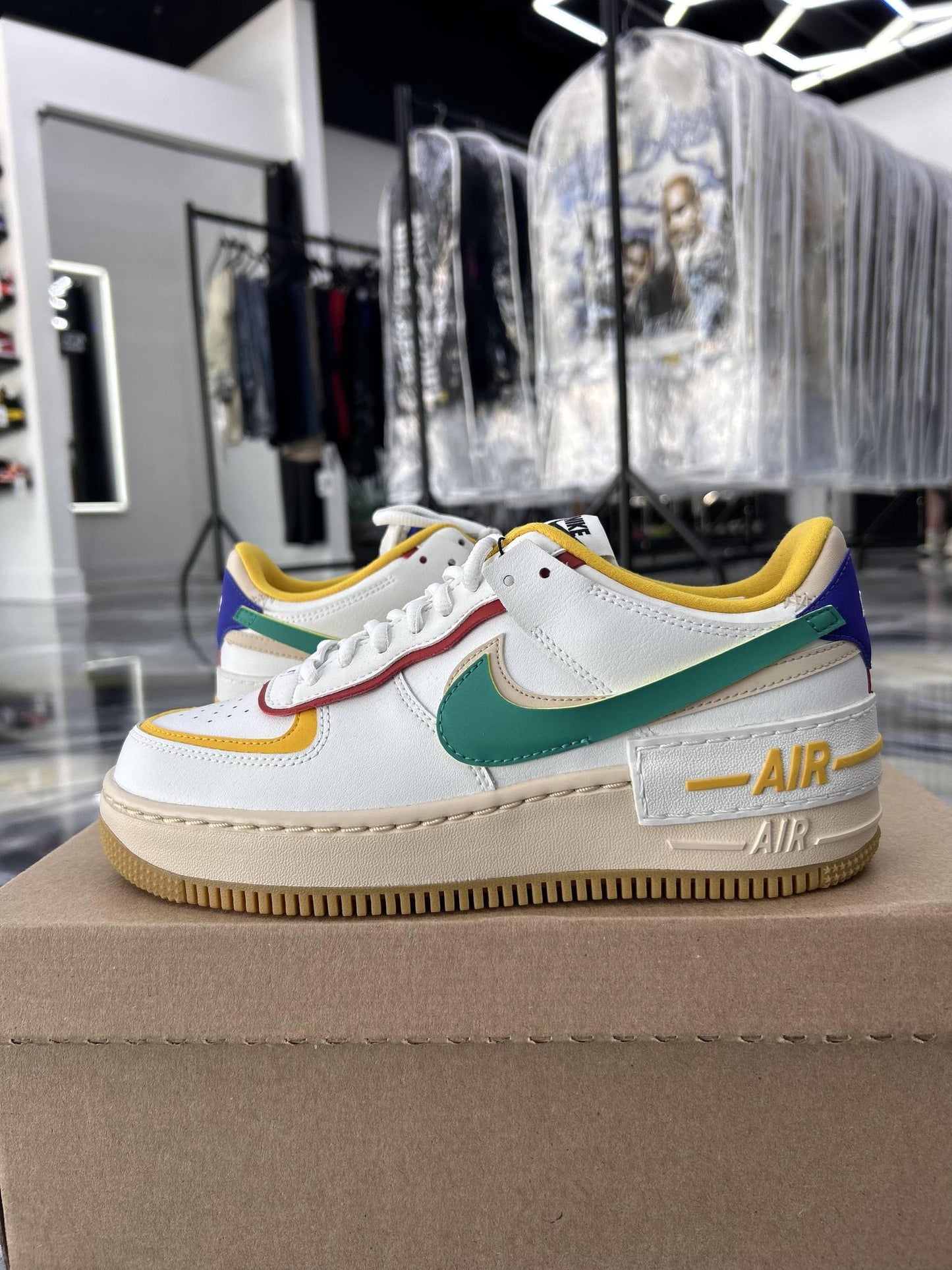 Nike Air Force 1 "Shadow Summit" Used Size 7Y/8.5W