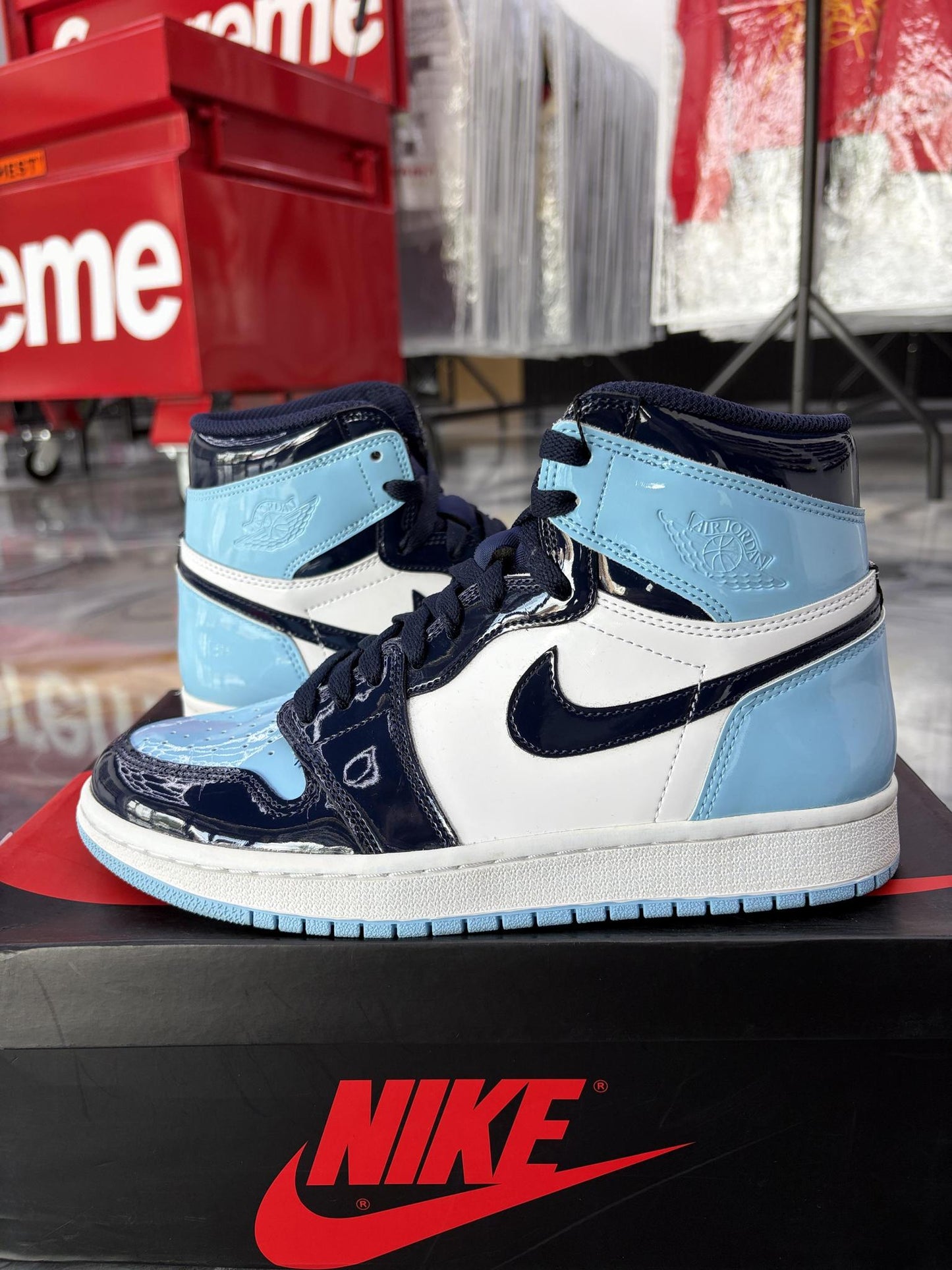 Jordan 1 "UNC Patent" Used Size 6.5Y/8W