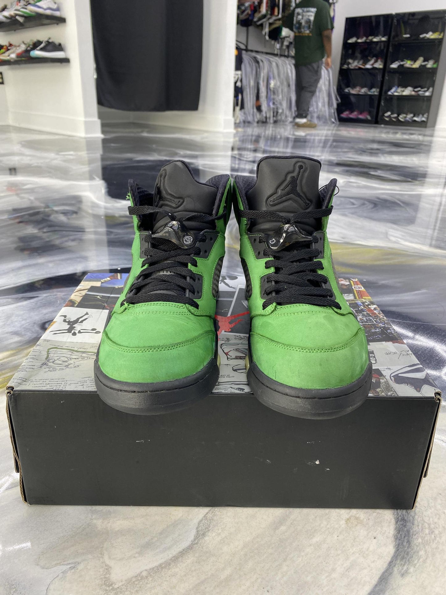 Jordan 5 "Oregon" Used Size 11.5