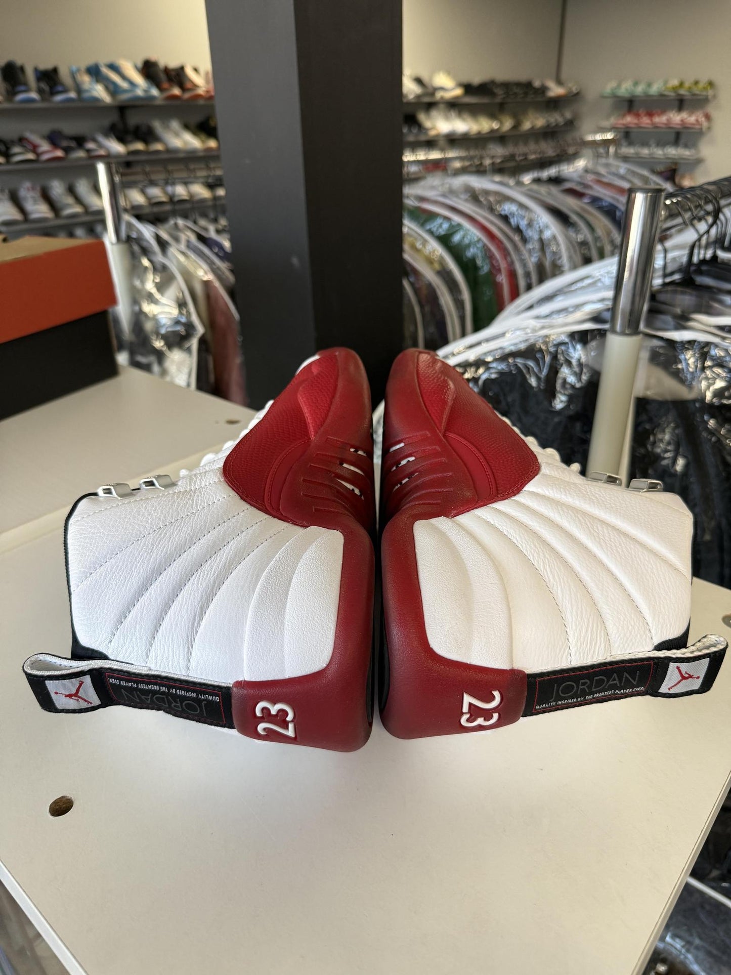 Jordan 12 "Cherry" used Size 9.5
