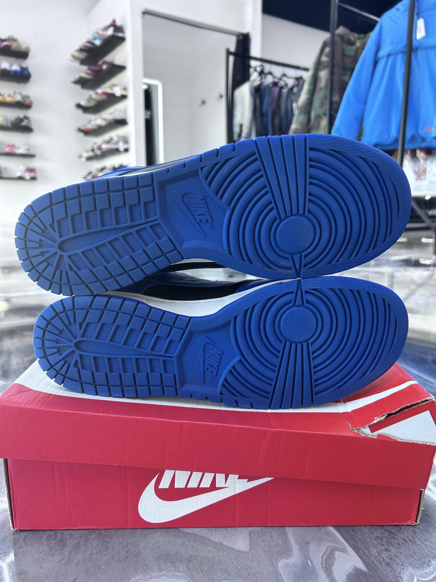 Dunk Low "Hyper Cobalt" Used Size 12